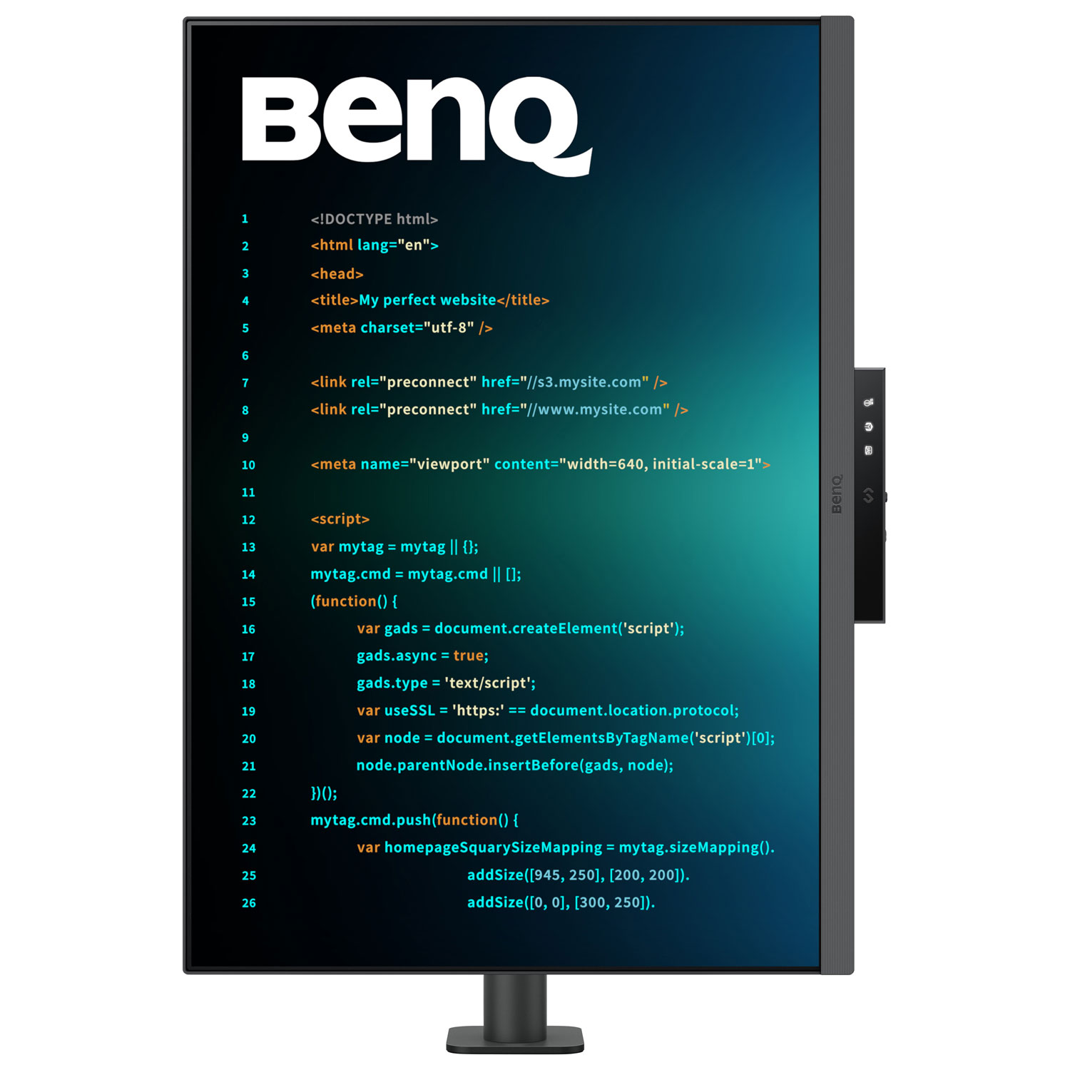 Moniteur FreeSync ACL IPS UHD 4K 60 Hz de 28,2 po de BenQ avec temps de réponse de 5 ms et bras flexible - Gris métallique