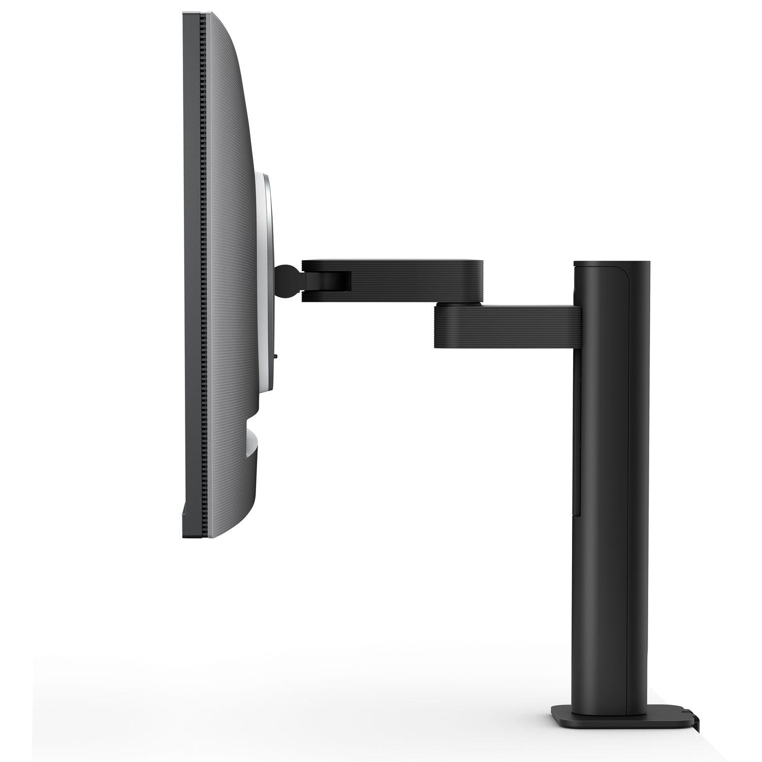 Moniteur FreeSync ACL IPS UHD 4K 60 Hz de 28,2 po de BenQ avec temps de réponse de 5 ms et bras flexible - Gris métallique