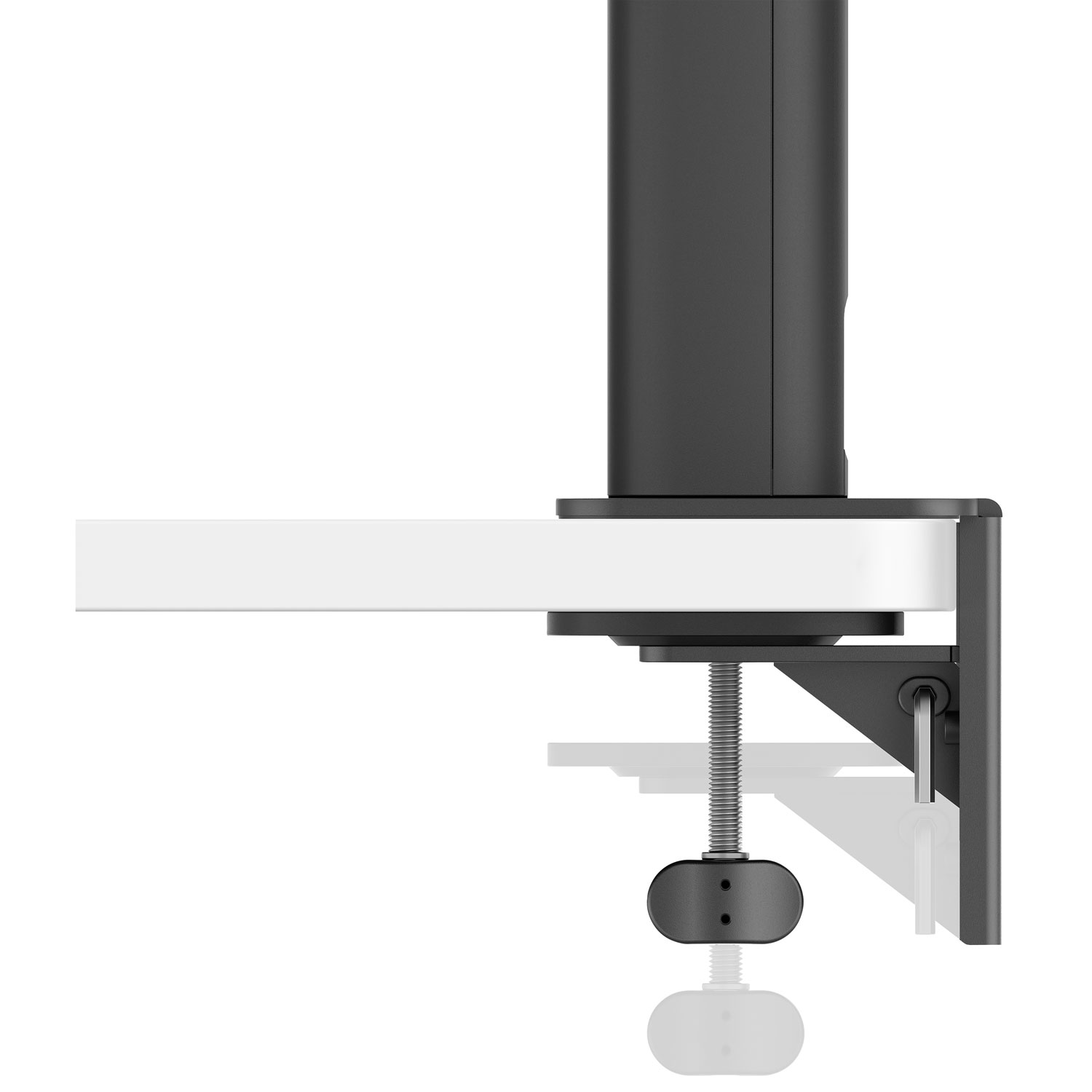 Moniteur FreeSync ACL IPS UHD 4K 60 Hz de 28,2 po de BenQ avec temps de réponse de 5 ms et bras flexible - Gris métallique