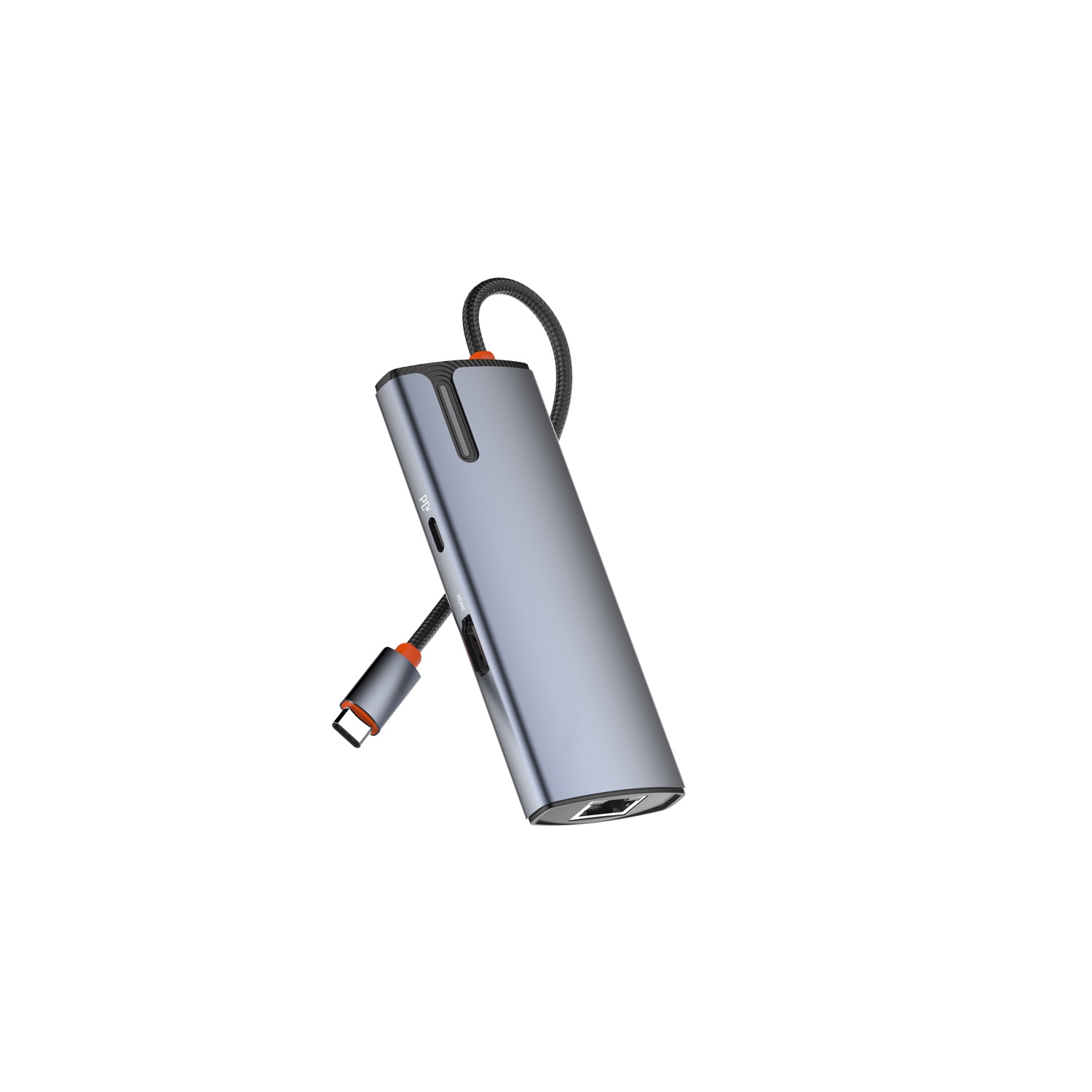 axGear USB Type C HUB Converter Giga Lan HDMI 4K USB 3.0 Aluminium Alloy USB-C Adapter