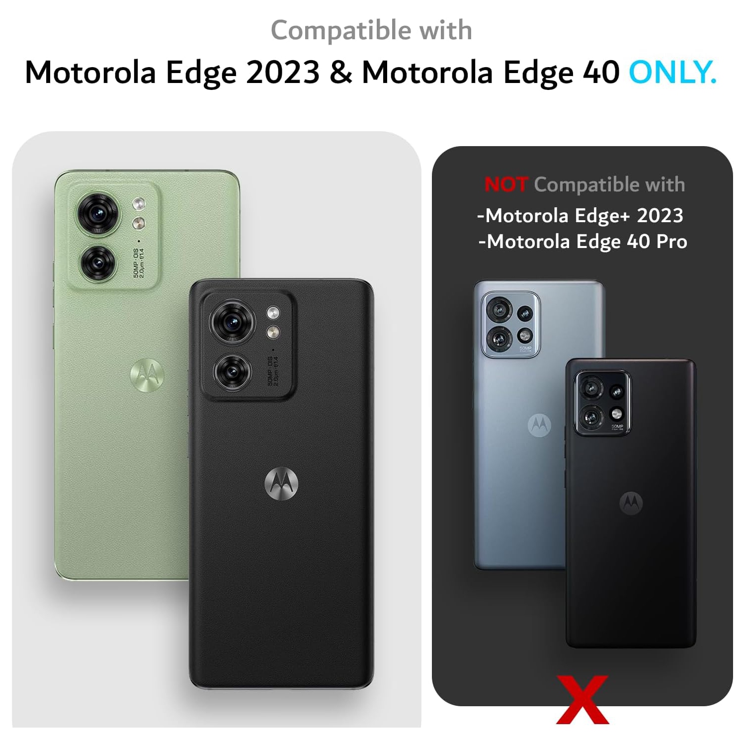 Étui double couche Merge de TUDIA pour Motorola Edge 2023 - Rose fumé
