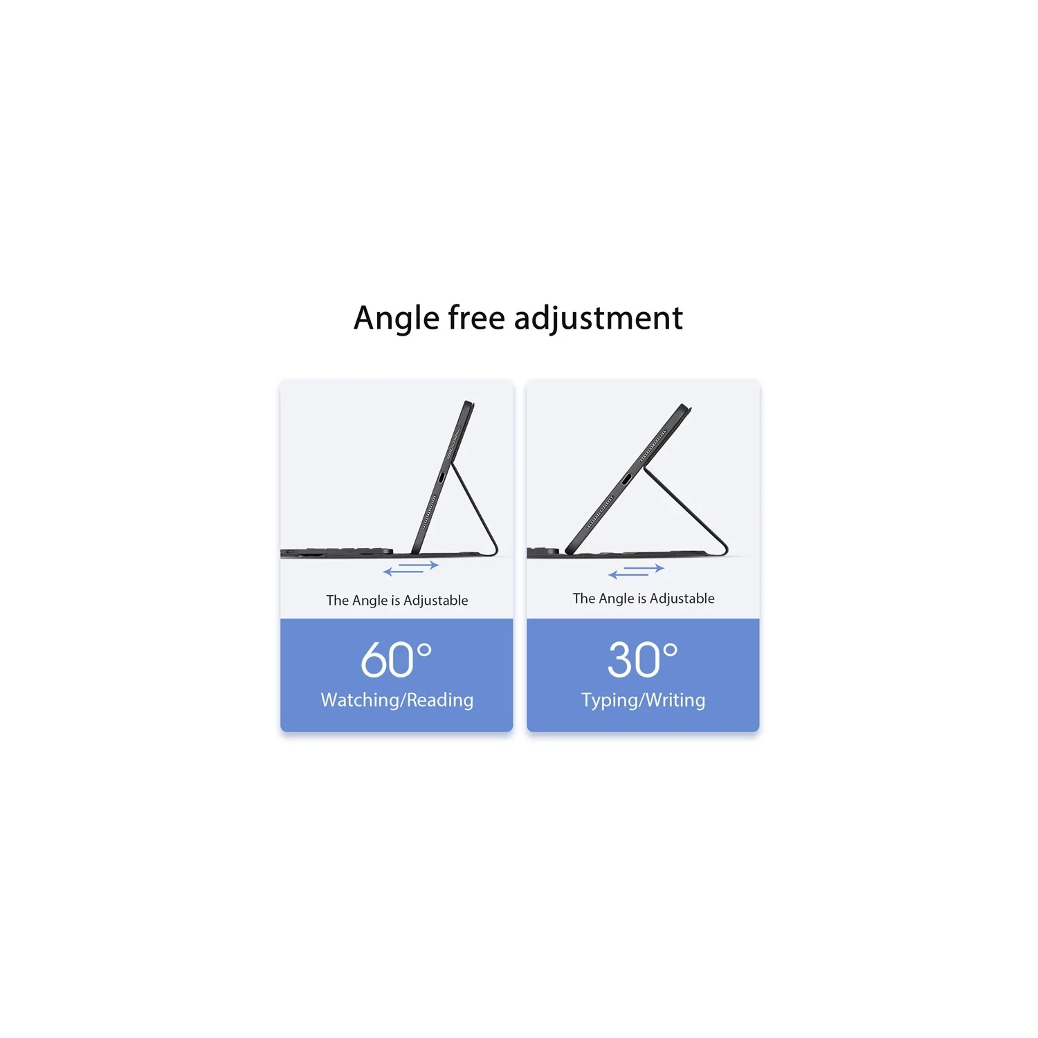 iPad Pro 13 Bluetooth Keyboard + Anti-Drop PU Leather Tablet Case