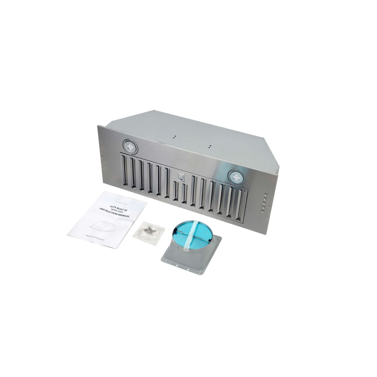 Hausslane – hotte de cuisinière intégrée Pro-style 30 po EN R200, 18,5 po de profondeur