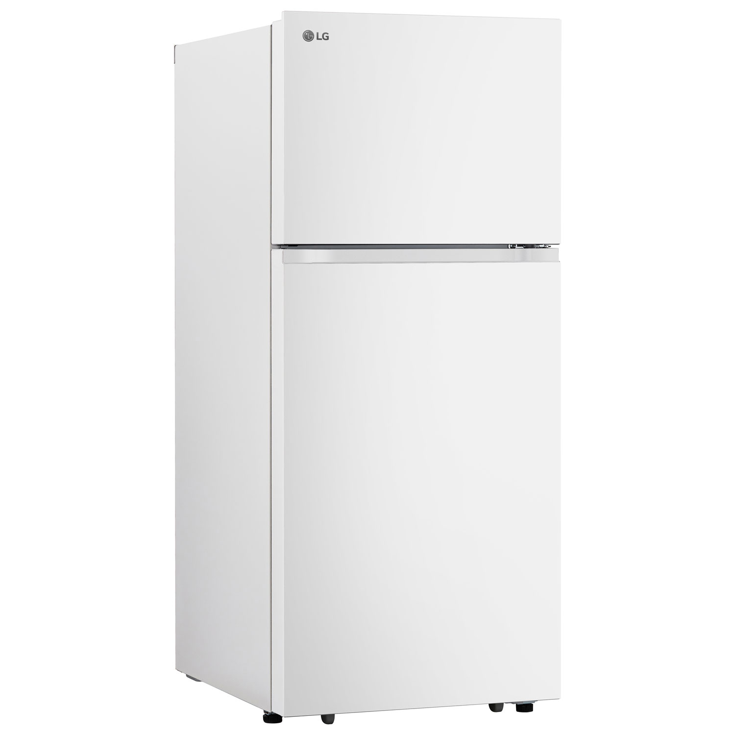 Réfrigérateur à congélateur supérieur 18 pi³ 28 po de LG - Blanc