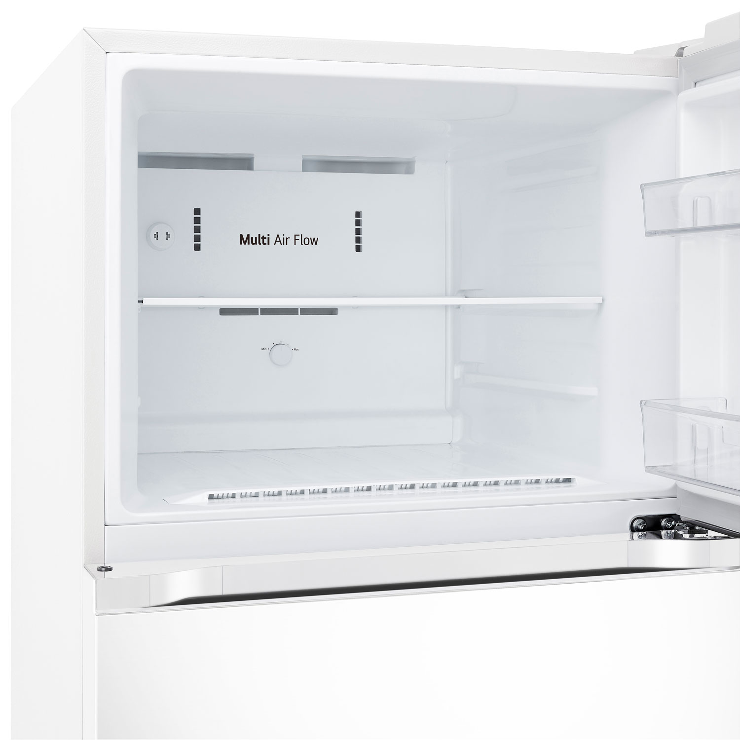 Réfrigérateur à congélateur supérieur 18 pi³ 28 po de LG - Blanc