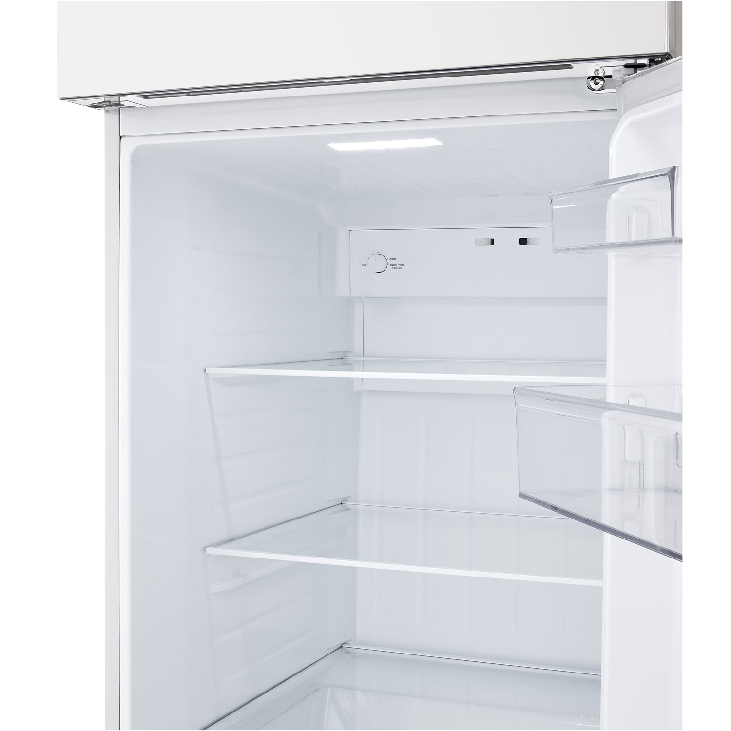 Réfrigérateur à congélateur supérieur 18 pi³ 28 po de LG - Blanc