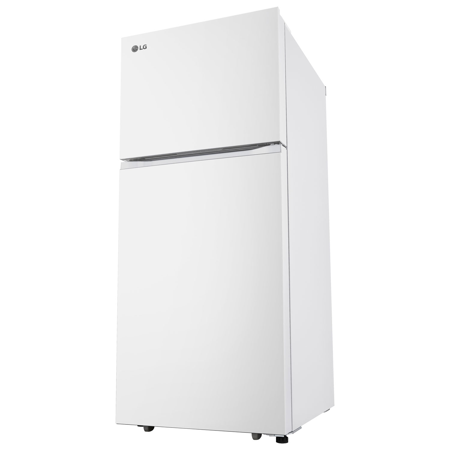 Réfrigérateur à congélateur supérieur 18 pi³ 28 po de LG - Blanc