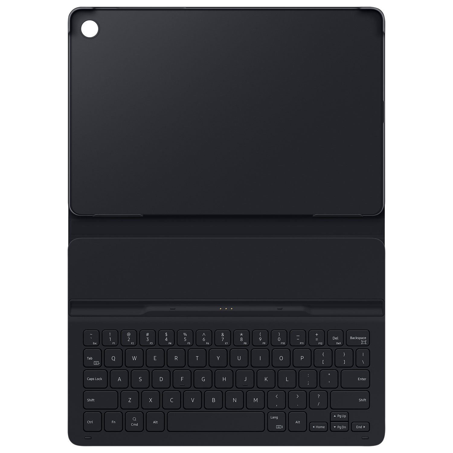 Samsung Slim Keyboard Book Cover Case for Galaxy Tab A9+ - Black