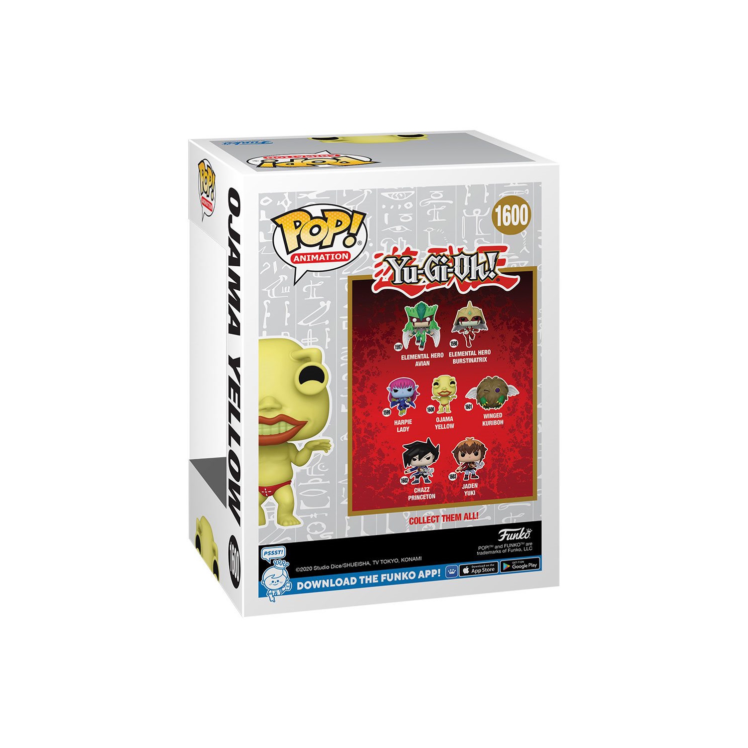 Figurine Pop! De Funko Animation Yu-GI-Oh! Figurine en vinyle - jaune pyjama, no 1600 Yugioh