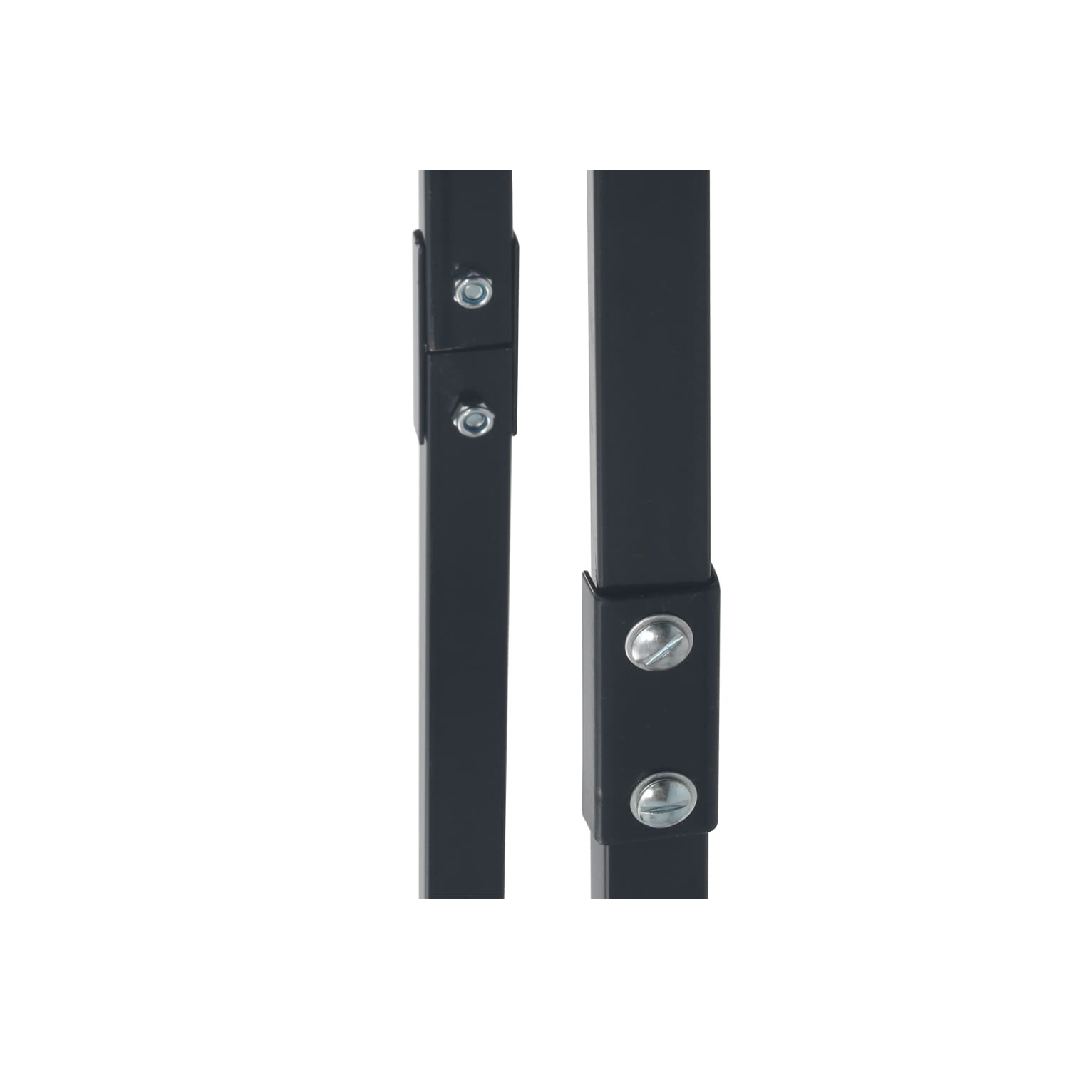 vidaXL Firewood Rack Black 100x25x100 cm Steel