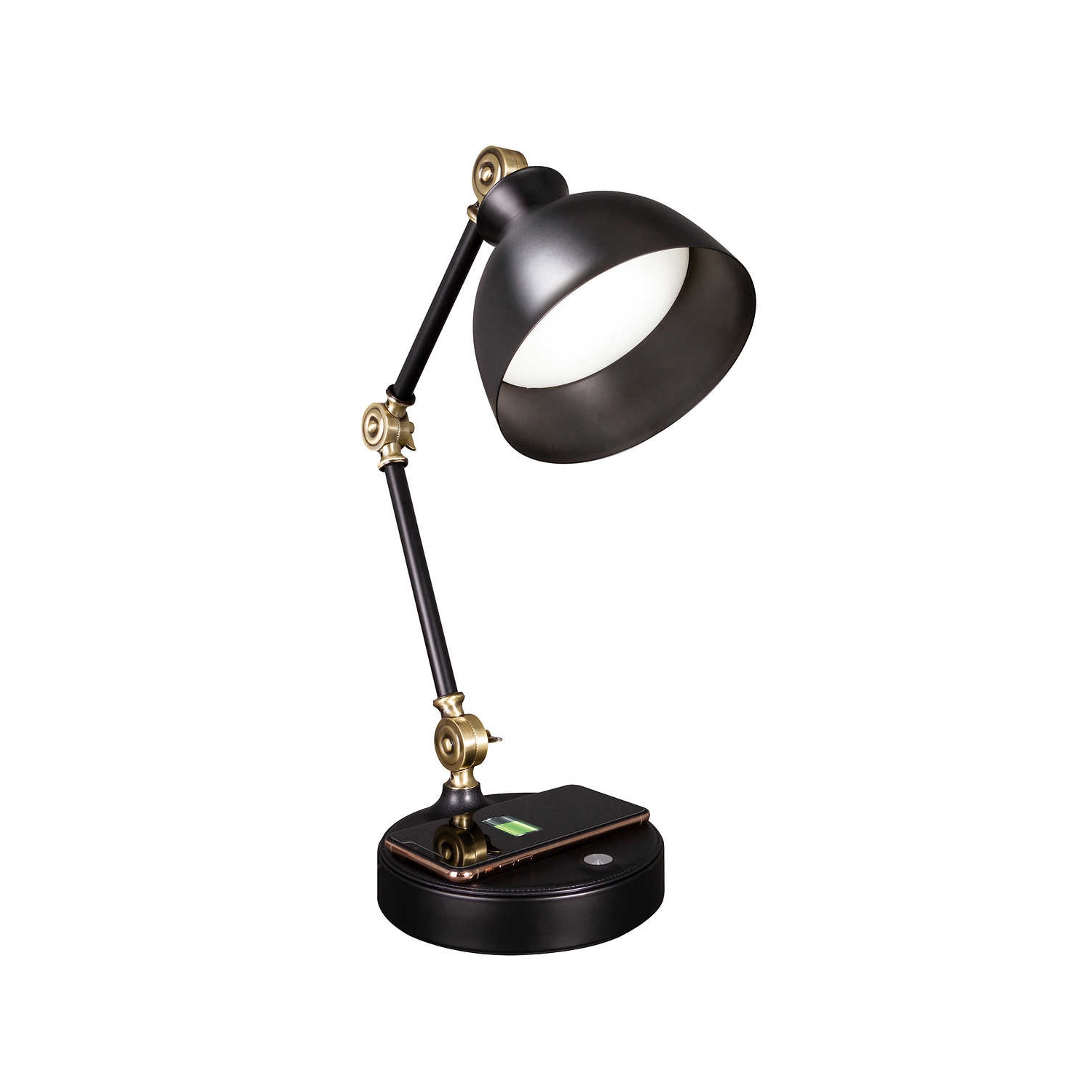 OttLite Wireless Charging LED Desk Lamp