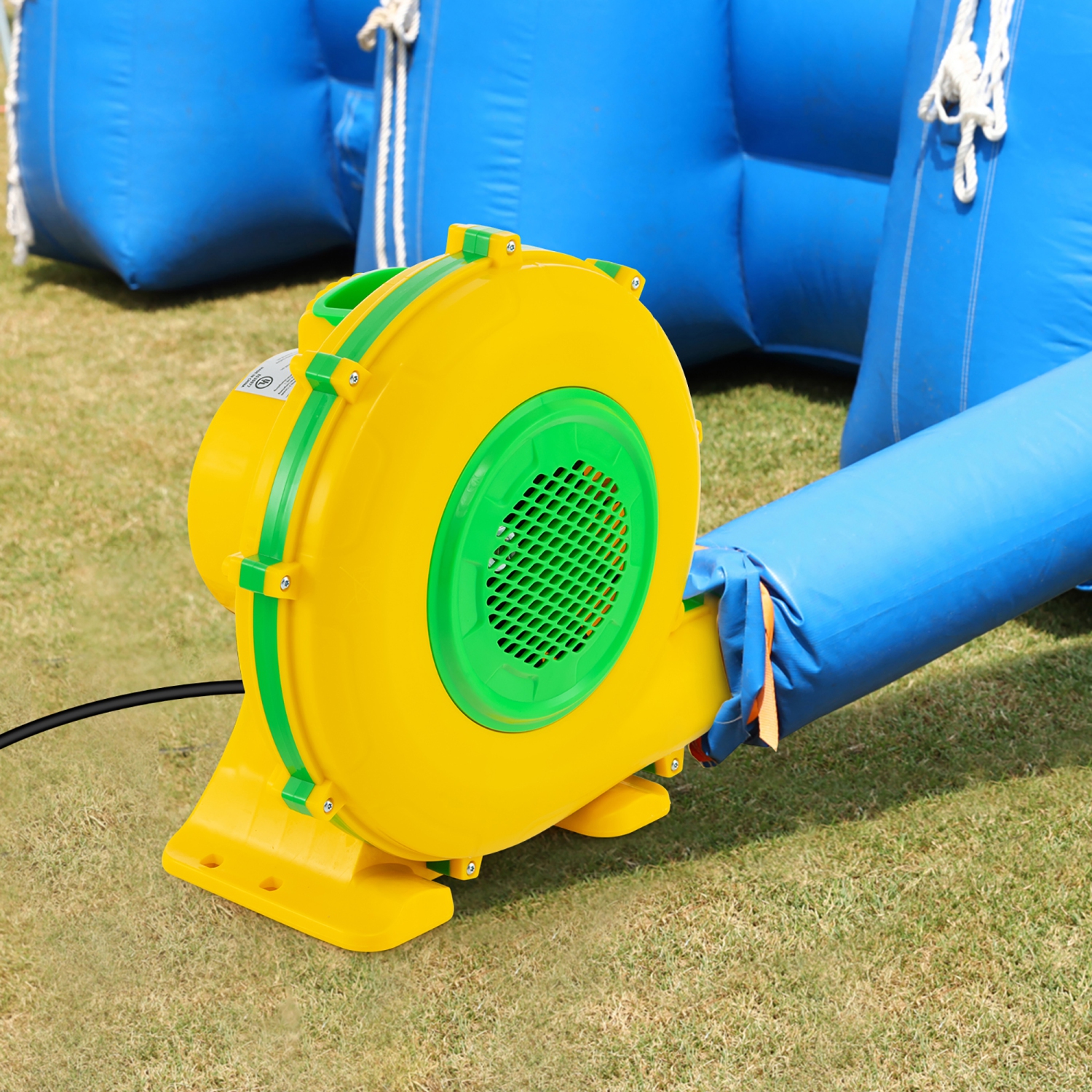 Gymax 950W 1.2 HP Electric Blower 2620 PA Air Blower for Inflatables Water Slide