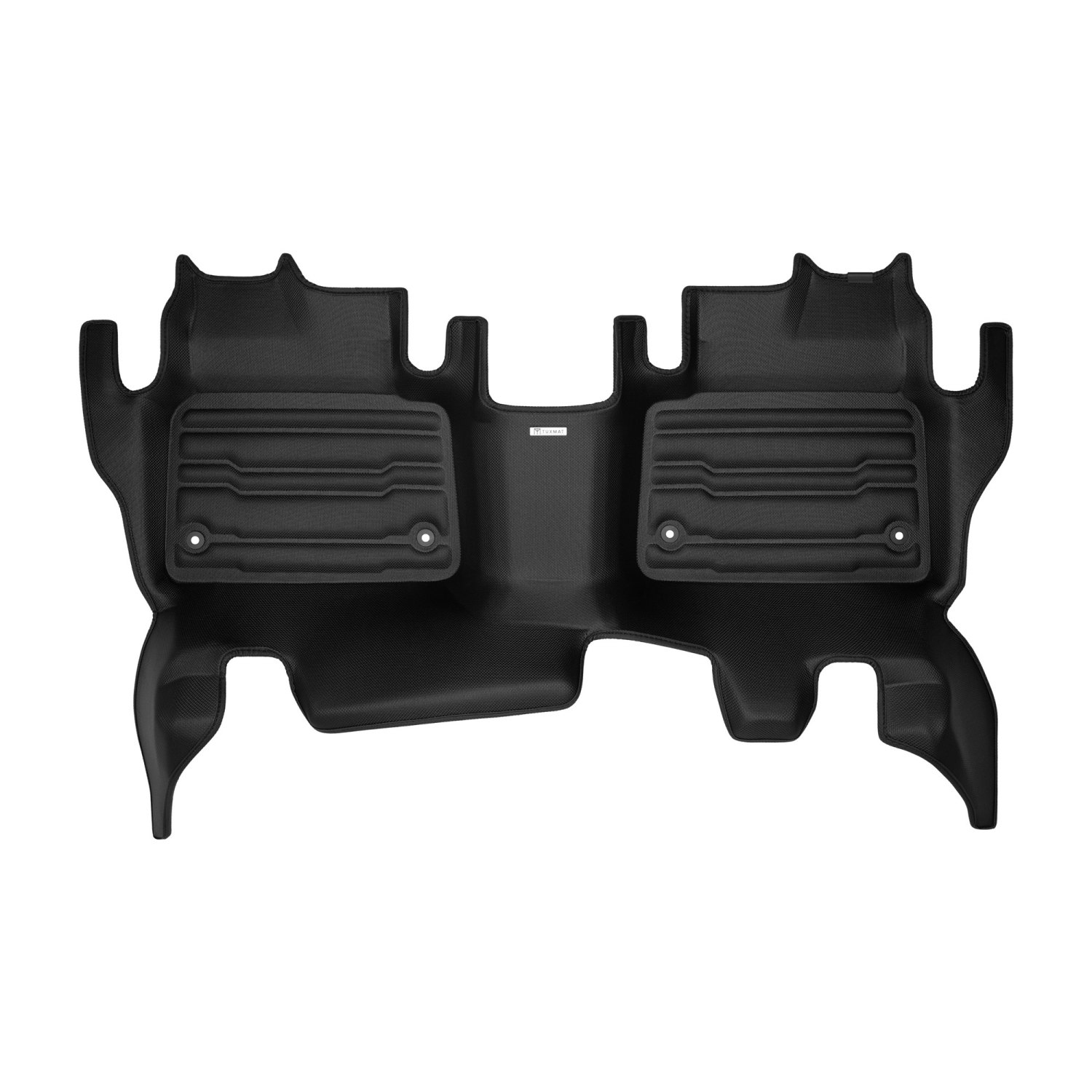 Tuxmat - pour Land Rover Discovery Sport avec sièges arrière fixes modèles 2020-2024 - Tapis de voiture personnalisé - Couverture maximale, toutes