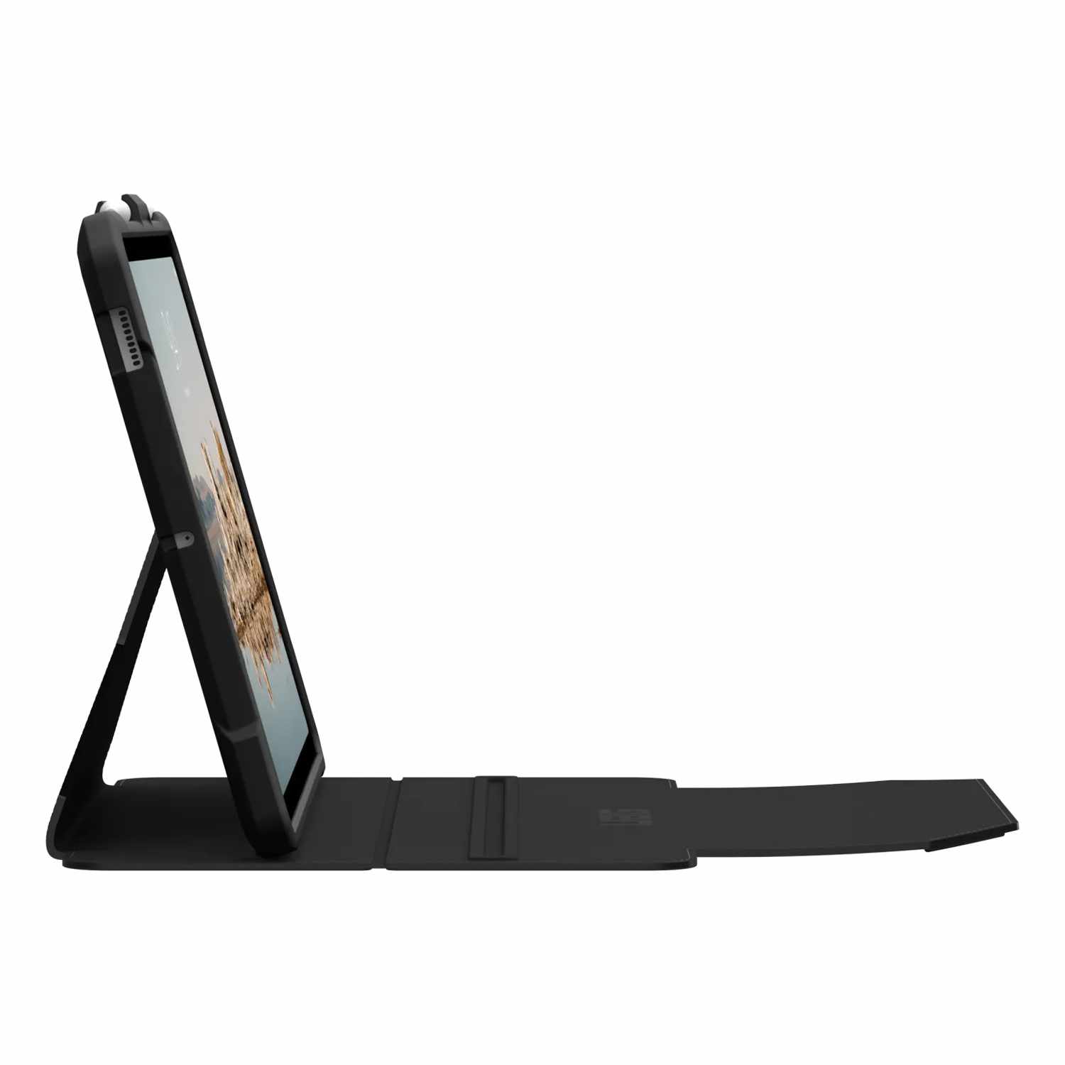 UAG – Étui folio robuste Metropolis SE | Conçu pour Galaxy Tab S10 FE/Tab S9 FE | Noir