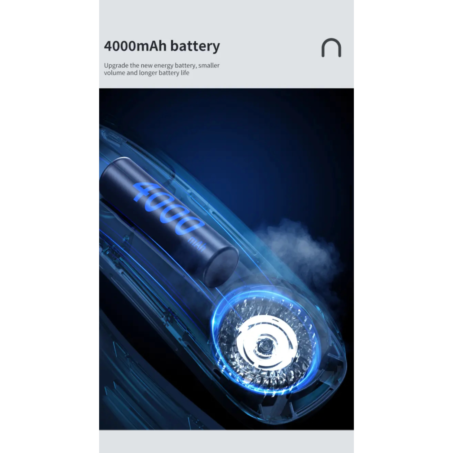 TUTT portable Neck Cooling Neck Blade-less | plaque de refroidissement Back Neck - mode de réfrigération | batterie rechargeable 4000&nbsp;mAh |