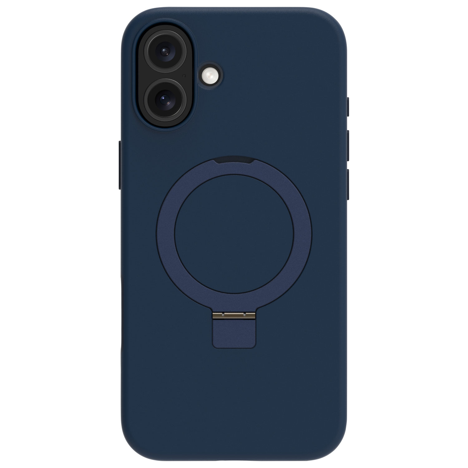 Dbramante1928 Iceland Ultra D3O Kickstand Fitted Hard Shell Case with MagSafe for iPhone 16 Plus - Blue