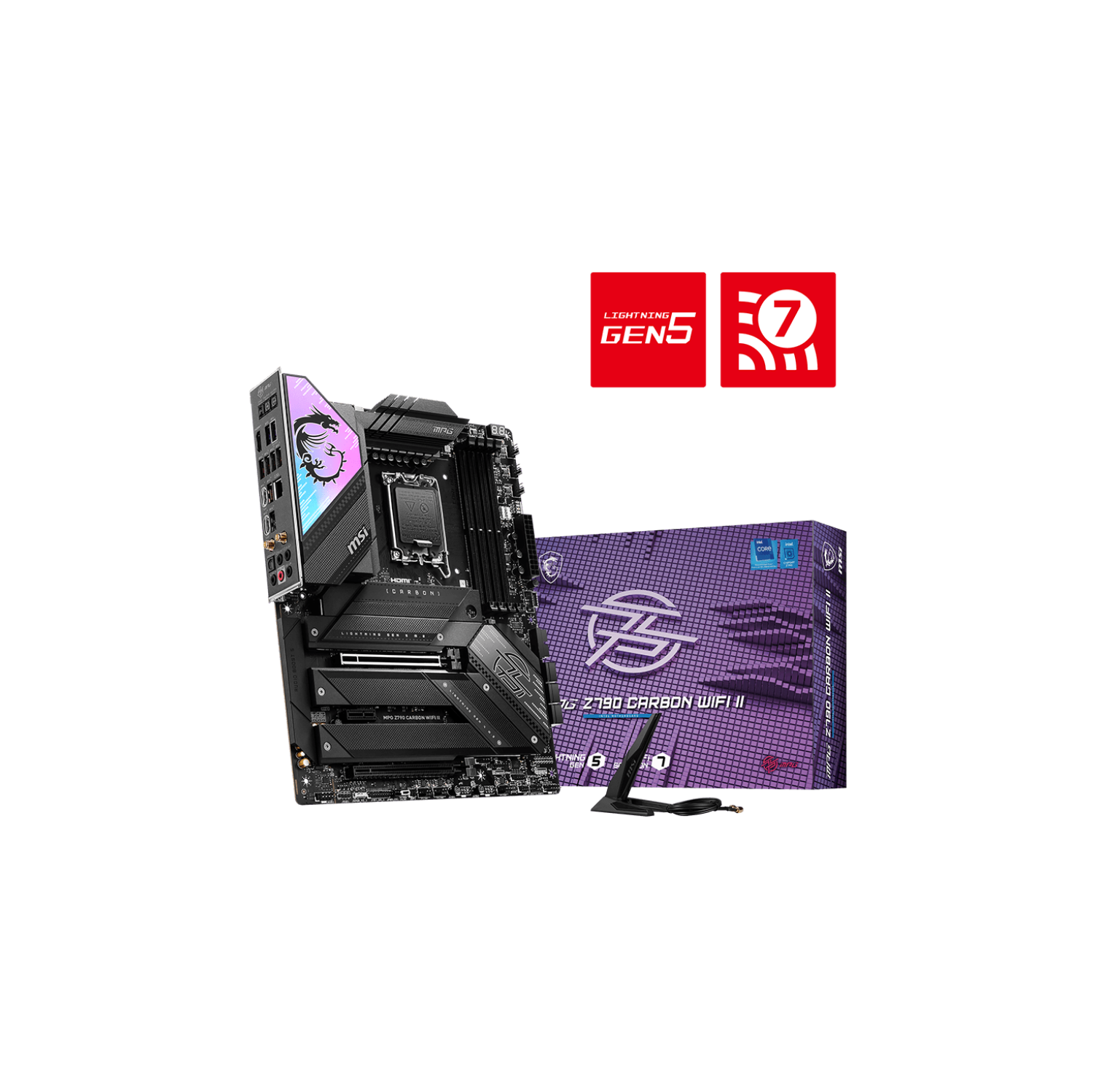 MSI MPG Z790 CARBON WIFI II, Intel Z790 ATX LGA 1700, Supports