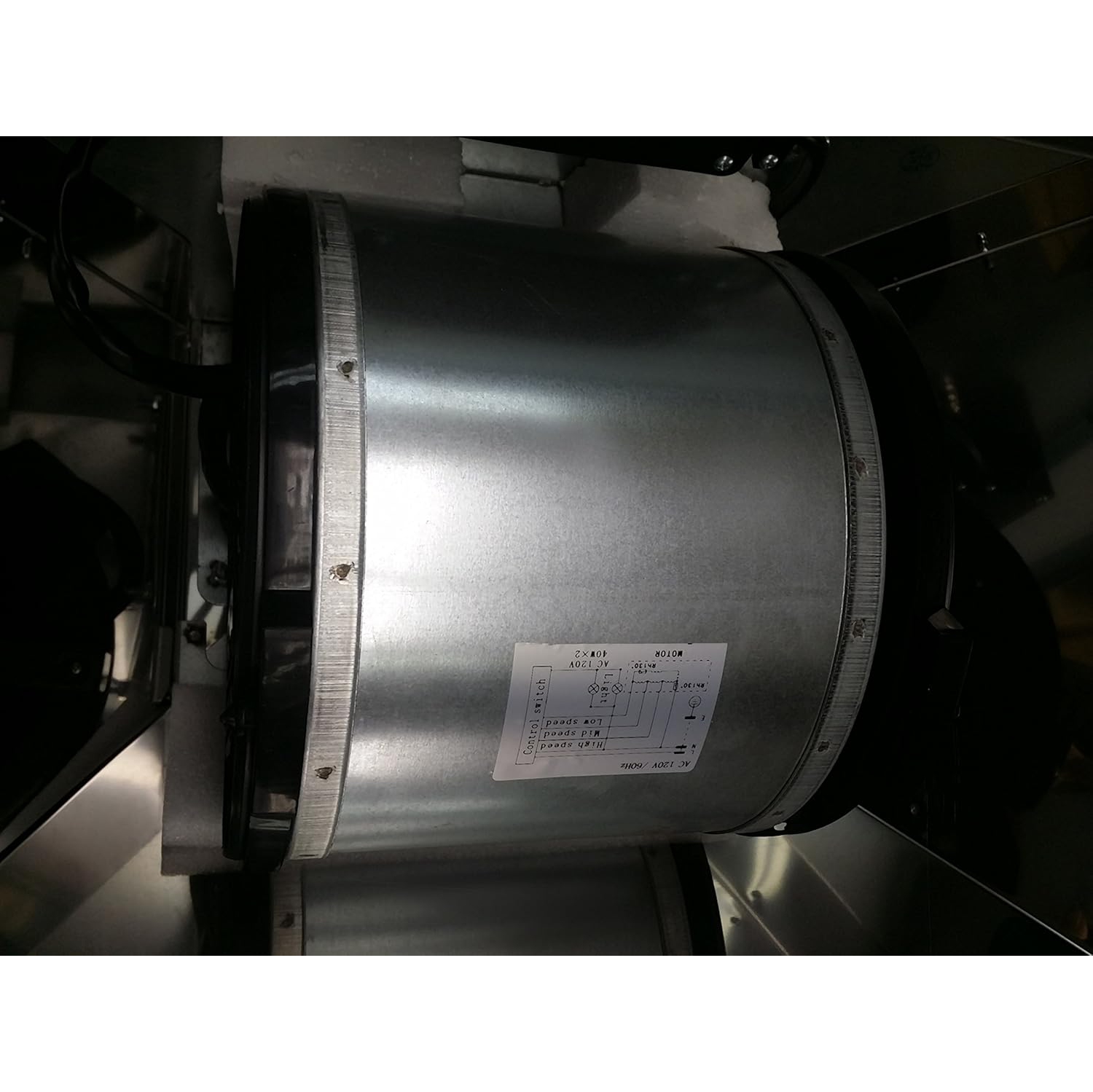 Ancona – hotte murale pyramidale avec bordure en acier inoxydable de 450 pi3/min, 30 po