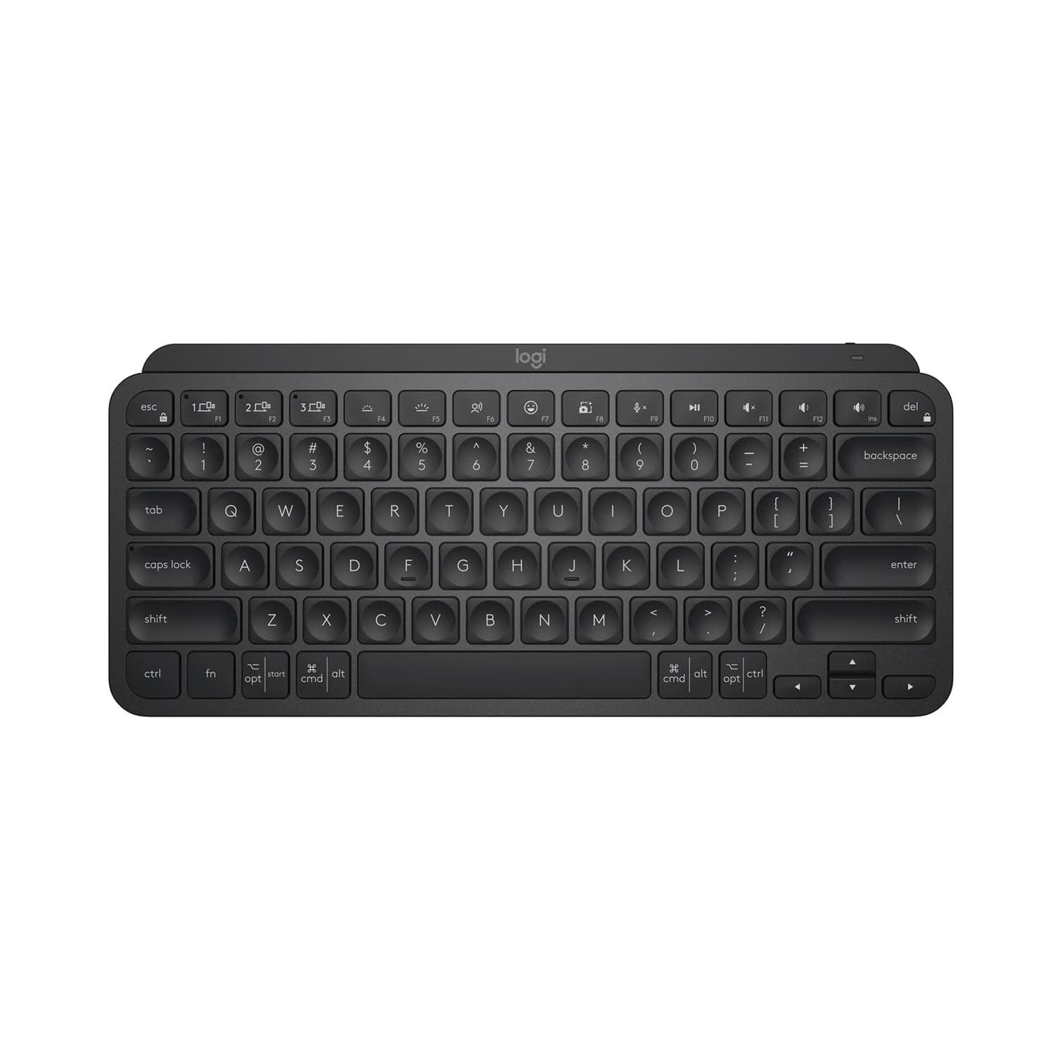 Logitech MX Keys Mini Bluetooth Backlit Ergonomic Keyboard - Black