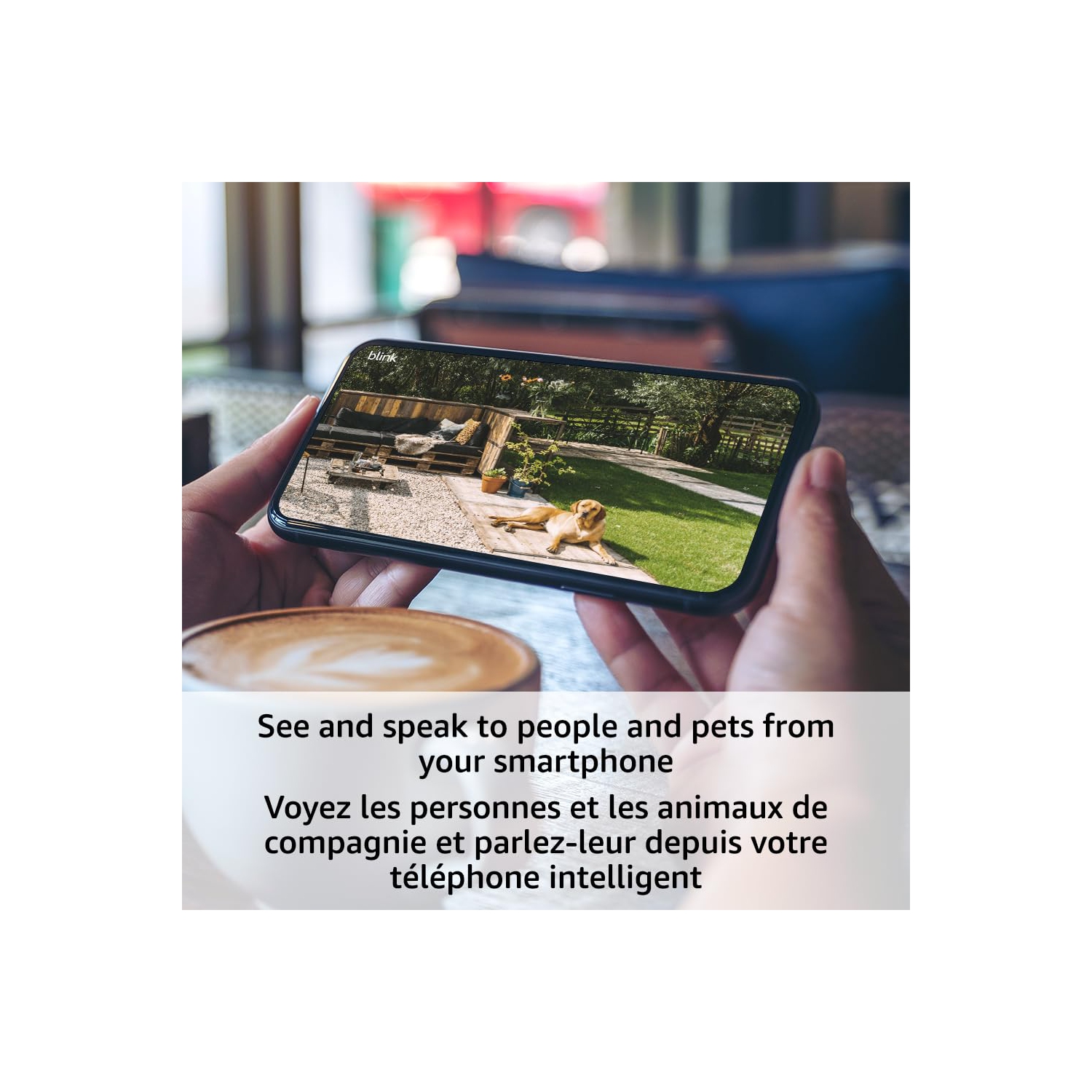 Système de surveillance à 2 caméras IP d'extérieur sans fil HD intégrale 1080p Outdoor 4 de Blink