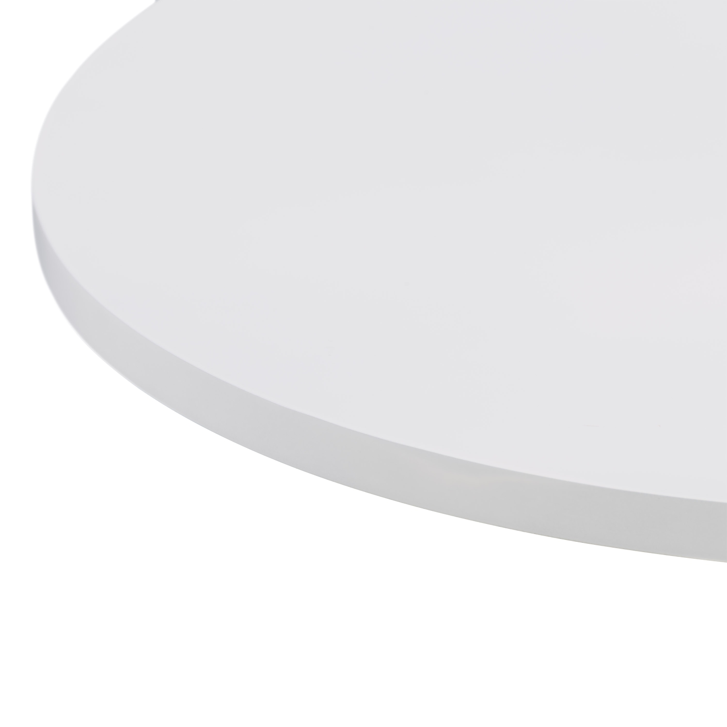 Contemporary Round Bar Table - White