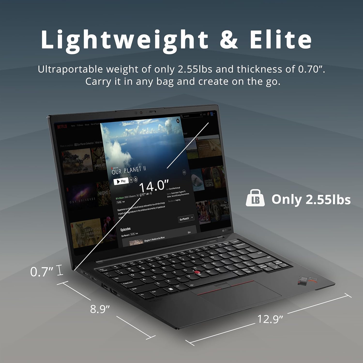 Lenovo Thinkpad X1 Carbon Gen 10 14.0" WUXGA Touchscreen Business Laptop, Intel Core i7-1260P, 2TB PCIe SSD, 16GB RAM, Intel Iris Xe Graphics, Win 11