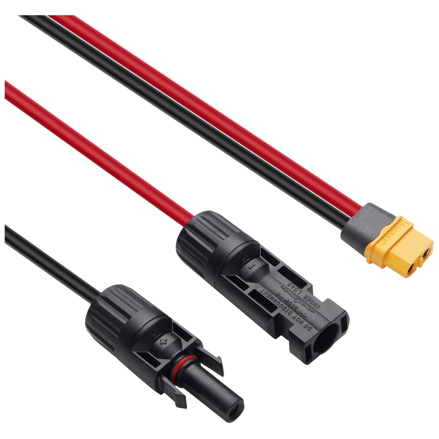 ALLPOWERS Solar Female and Male Connector to XT60 Adapter Cable