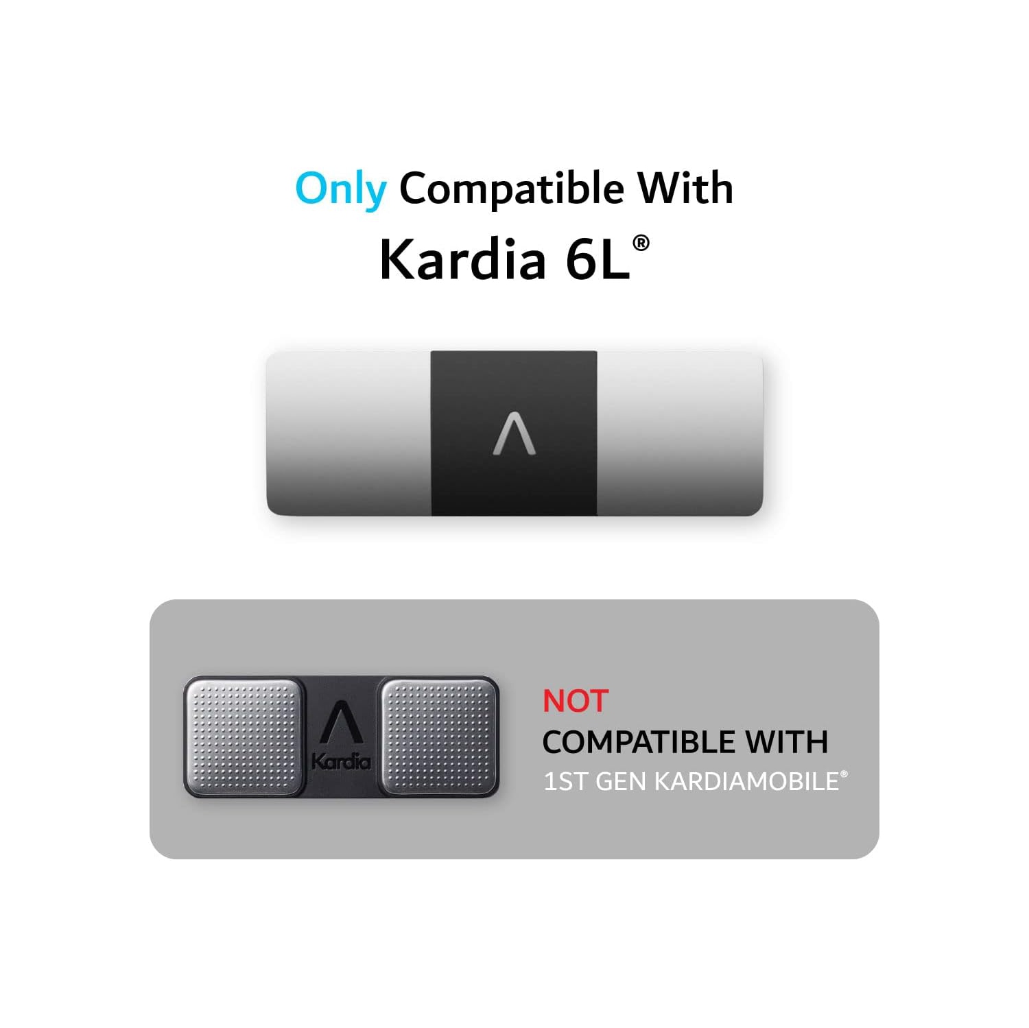 Étui de voyage en cuir de TUDIA compatible avec KardiaMobile 6 L - Pêche