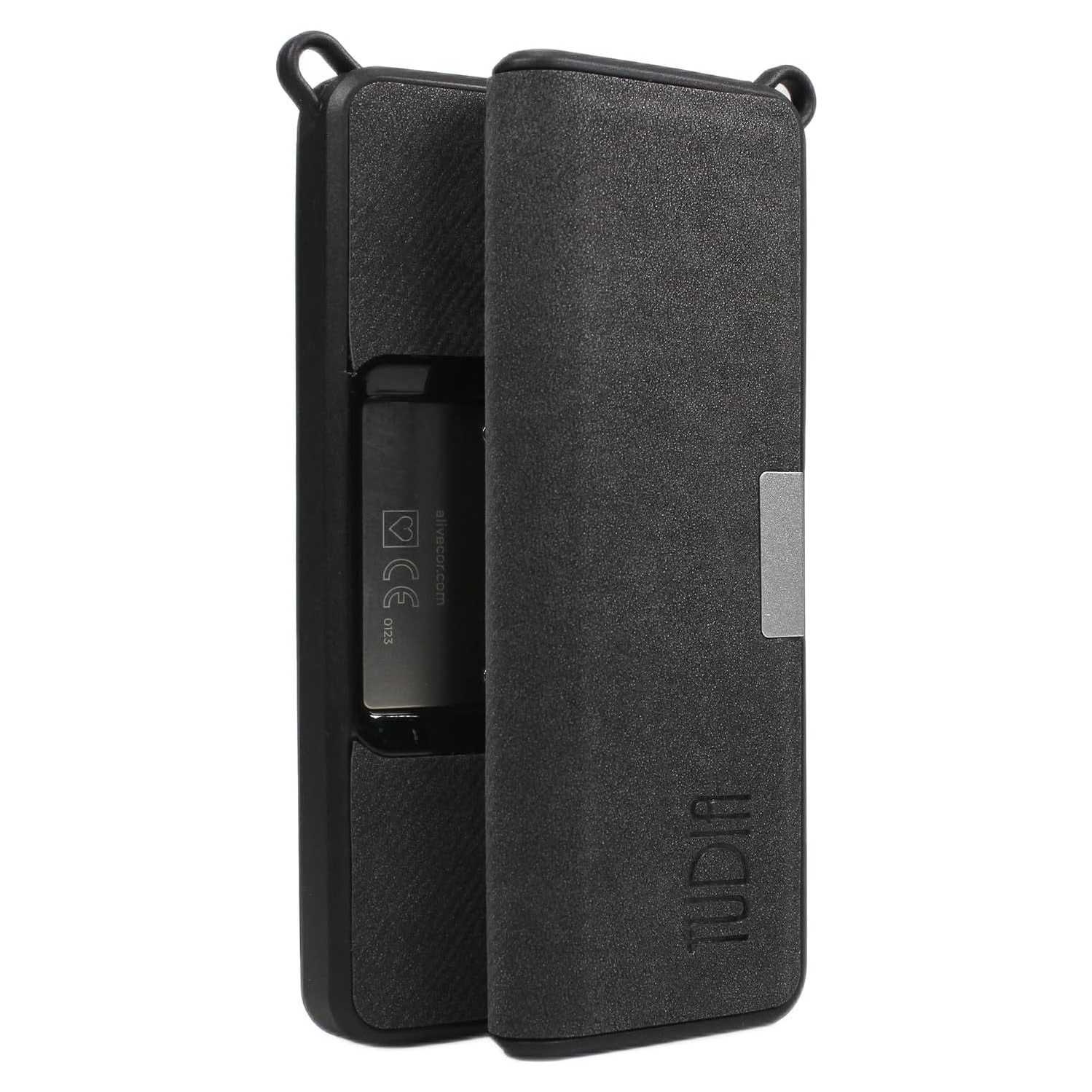 Étui de voyage en cuir de TUDIA compatible avec KardiaMobile 6&nbsp;L -