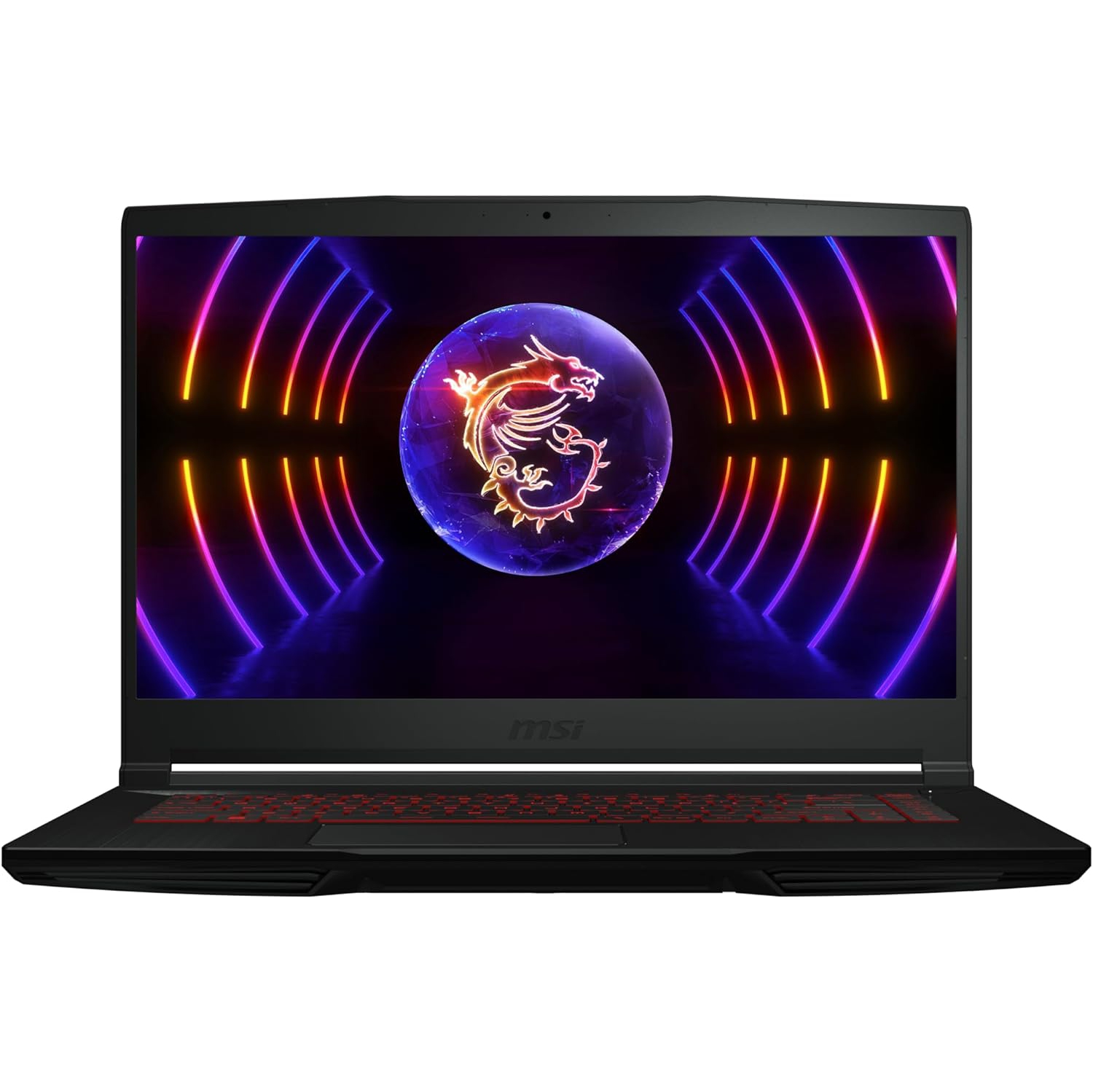 MSI GF63 15.6" FHD Thin Gaming Laptop Intel i5 12450H 16GB 512GB SSD GeForce RTX 4050 Windows 11 Home Black Refurbished Good