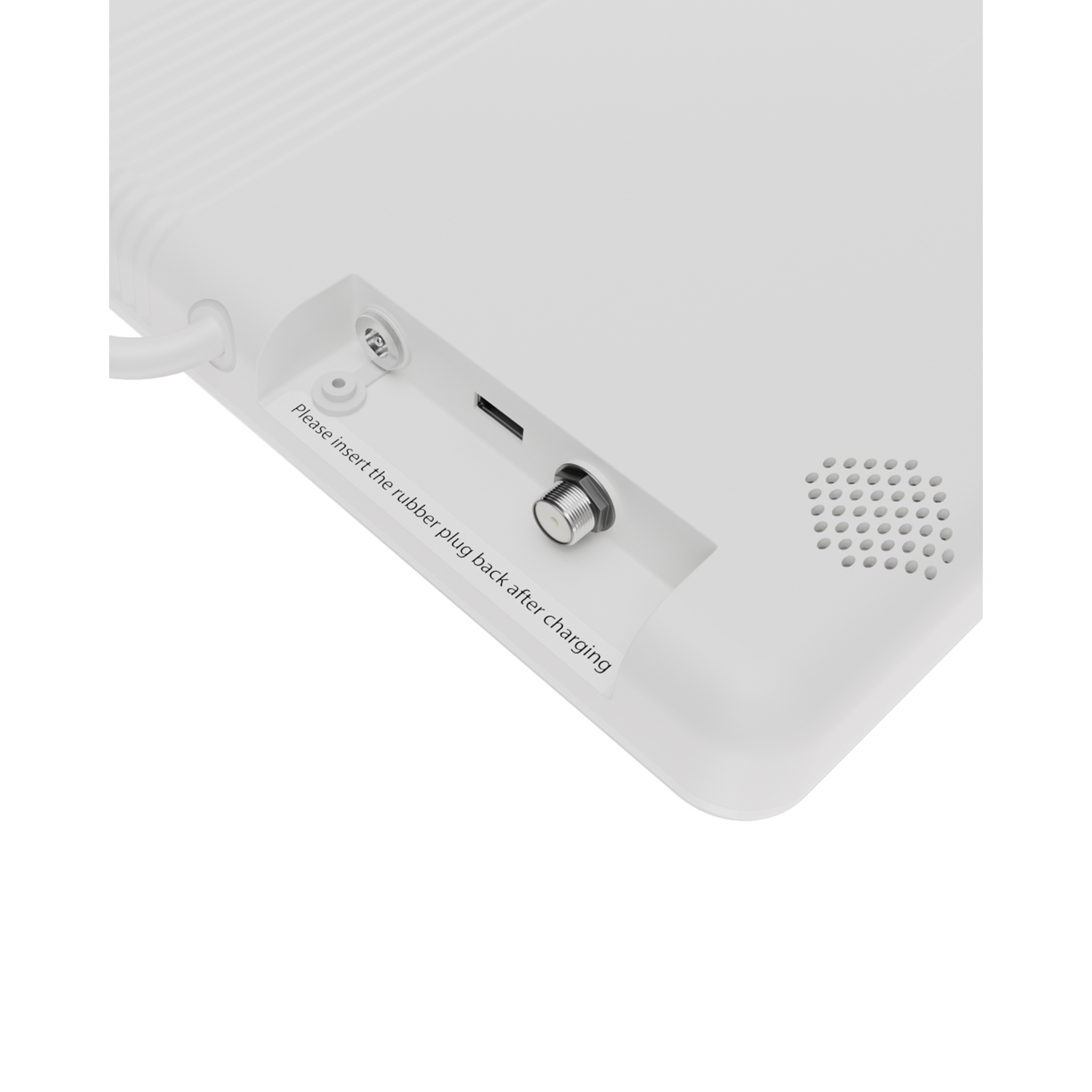 SYLVOX 15.6'' Portable TV, IP66 Waterproof, 1080P Small Smart Television with Premium Sound and Google Assistant Remote | 4.5-6H Battery, 10000mAh