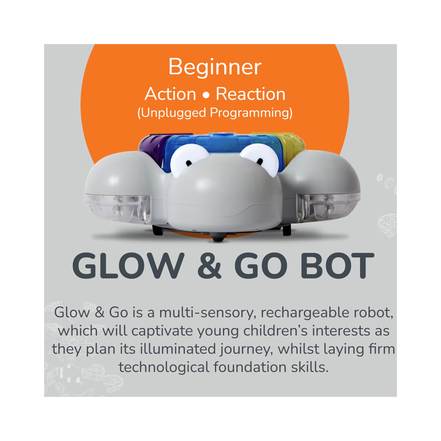 TTS Programming Journey STEAM Coding Toy Robots Bundle - Glow & Go Bot, Bee-Bot, Blue-Bot, Tuff-Bot the Rugged Robot, Loti-Bot, Oti-Bot Programmable