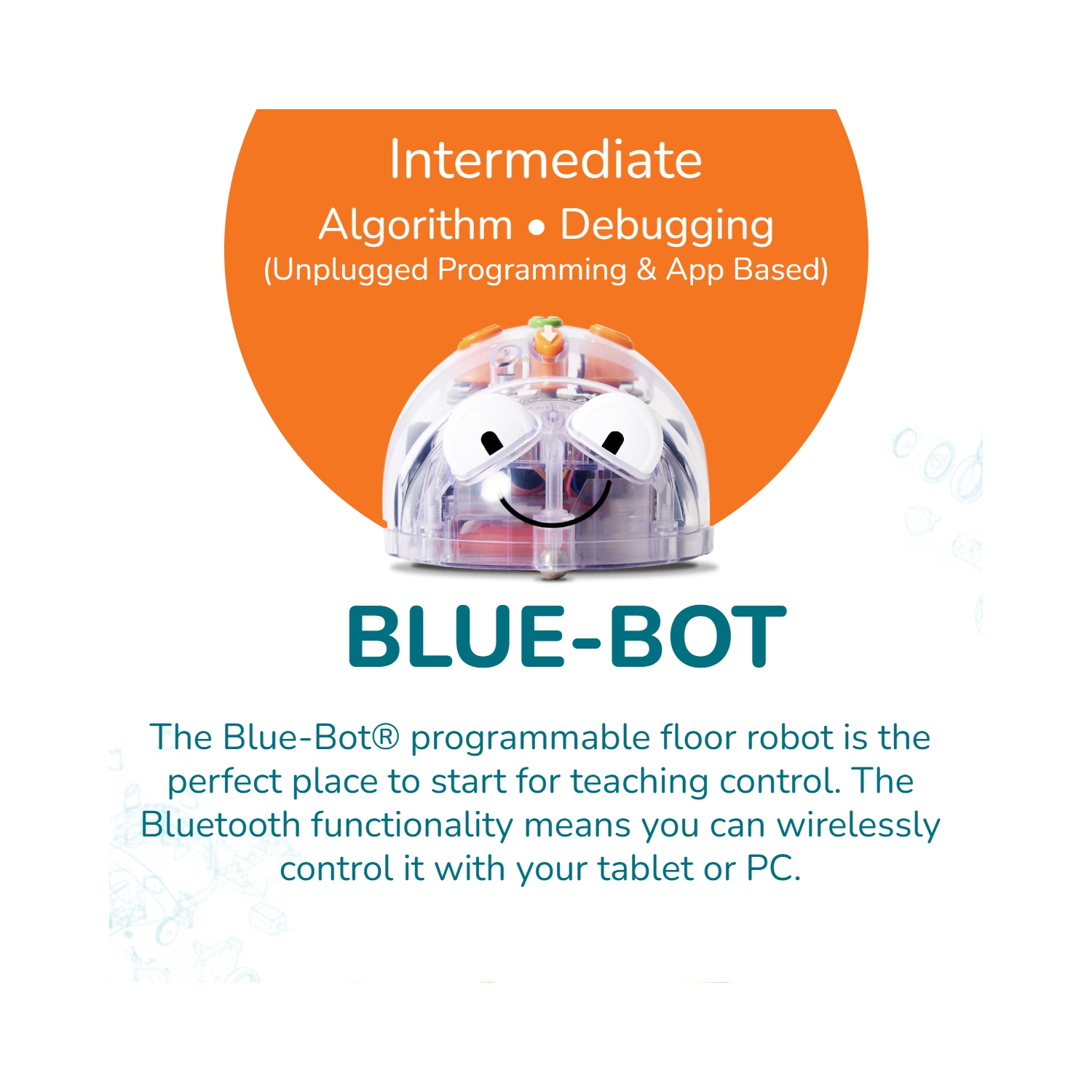 TTS Programming Journey STEAM Coding Toy Robots Bundle - Glow & Go Bot, Bee-Bot, Blue-Bot, Tuff-Bot the Rugged Robot, Loti-Bot, Oti-Bot Programmable