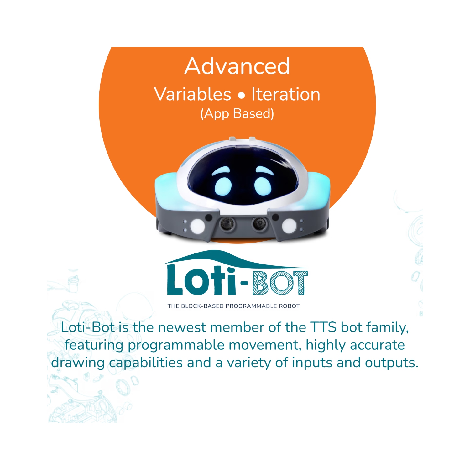 TTS Programming Journey STEAM Coding Toy Robots Bundle - Glow & Go Bot, Bee-Bot, Blue-Bot, Tuff-Bot the Rugged Robot, Loti-Bot, Oti-Bot Programmable