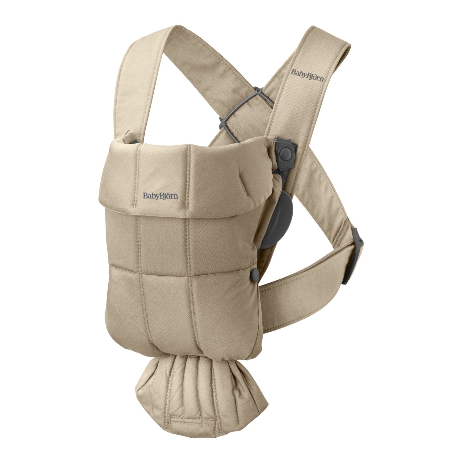 BabyBjorn Baby Carrier Mini in Woven Fabric - Beige