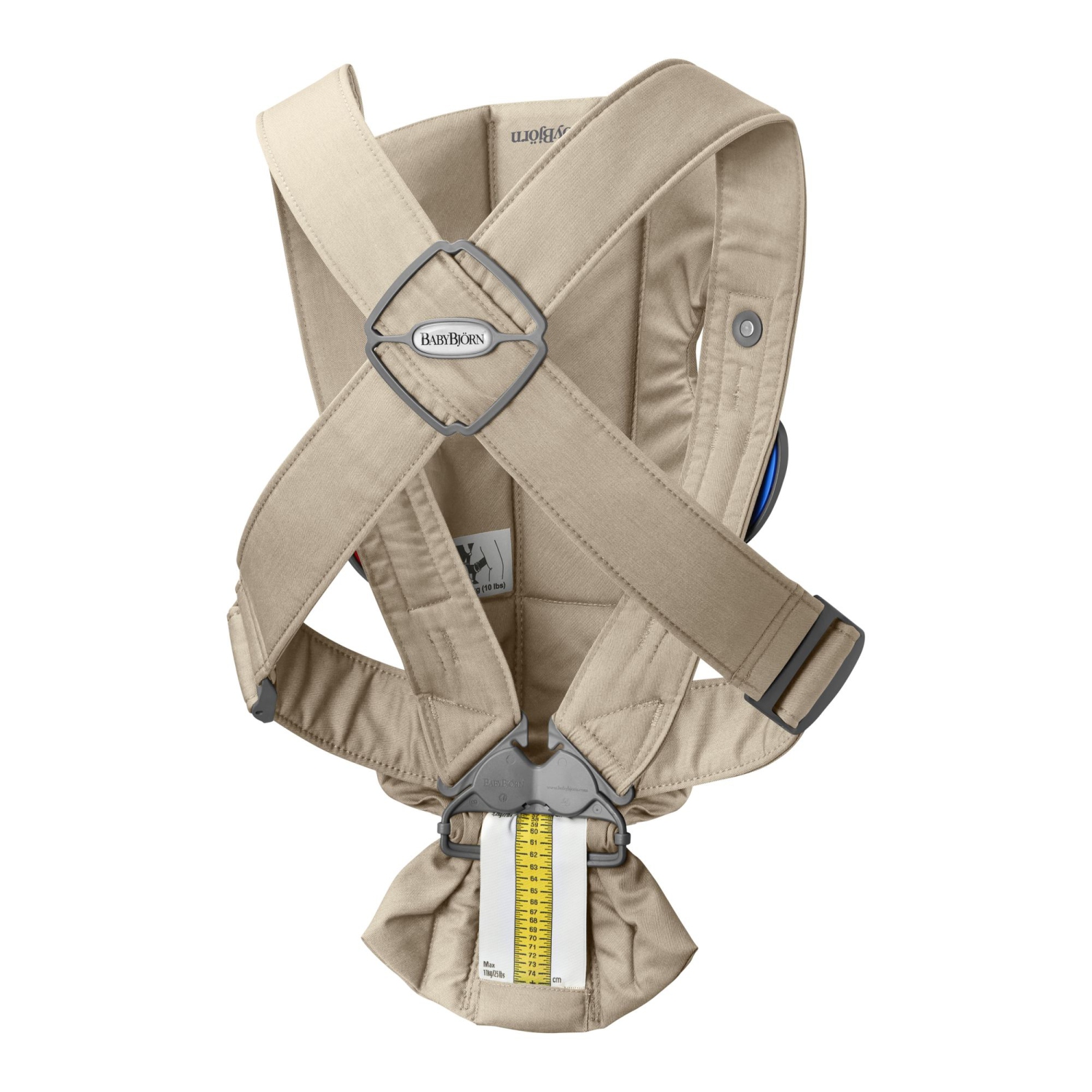 BabyBjorn Baby Carrier Mini in Woven Fabric - Beige