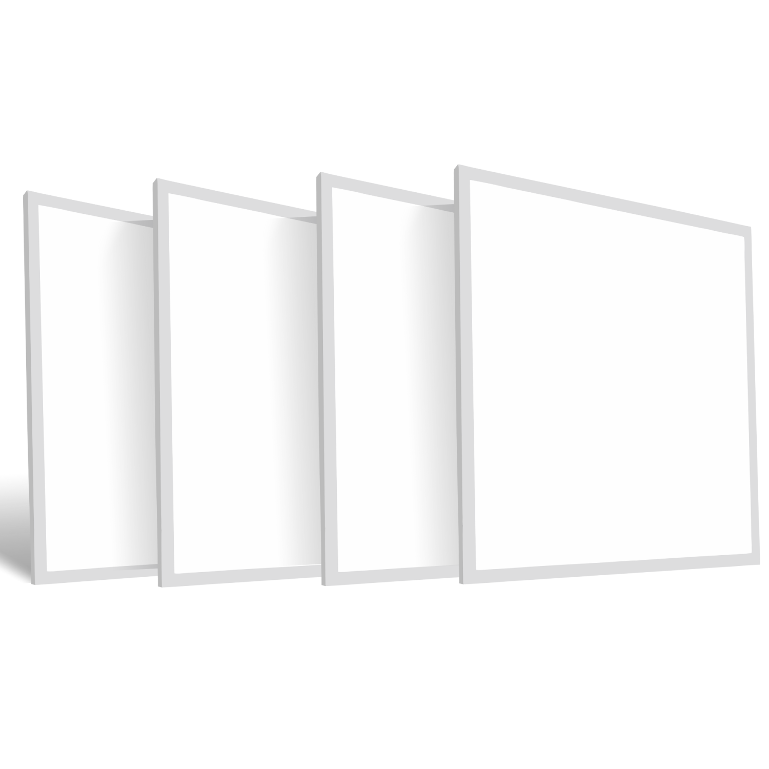 2x2 LED Flat Panel Light, 3-Way CCT 3500K-4000K-5000K Adjustable Back-Lit LED Panel, Pre-Select Wattage 25W-30W-40W, Dimming 0-10V, 5000LM Light,