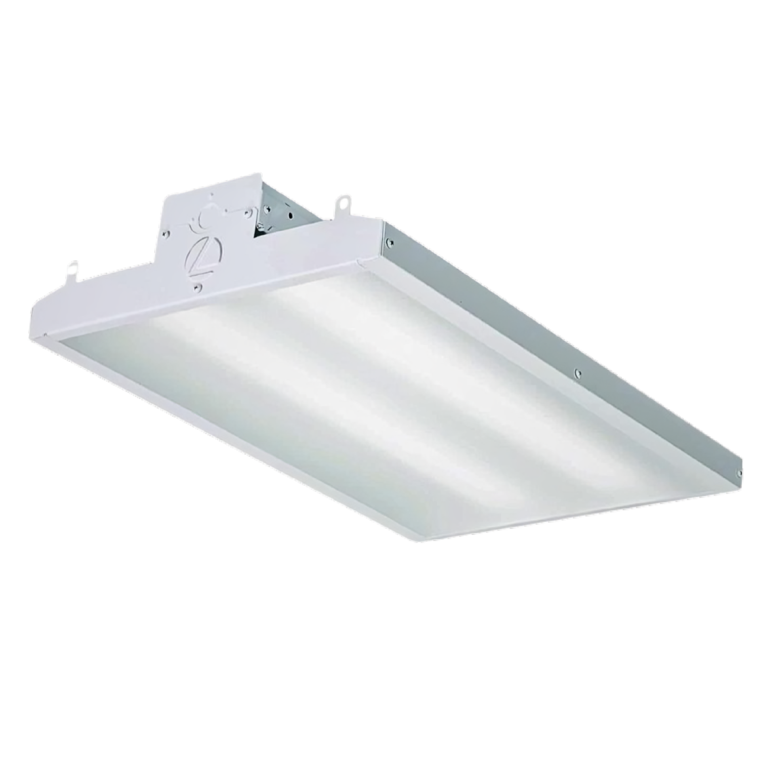 2FT LED Linear High Bay Lights Dimmable, 105W/85W/65W Power Selectable, 135LM/W, 4000K/5000K CCT Adjustable, Includes V Hooks, 10ft Cord, Ideal for