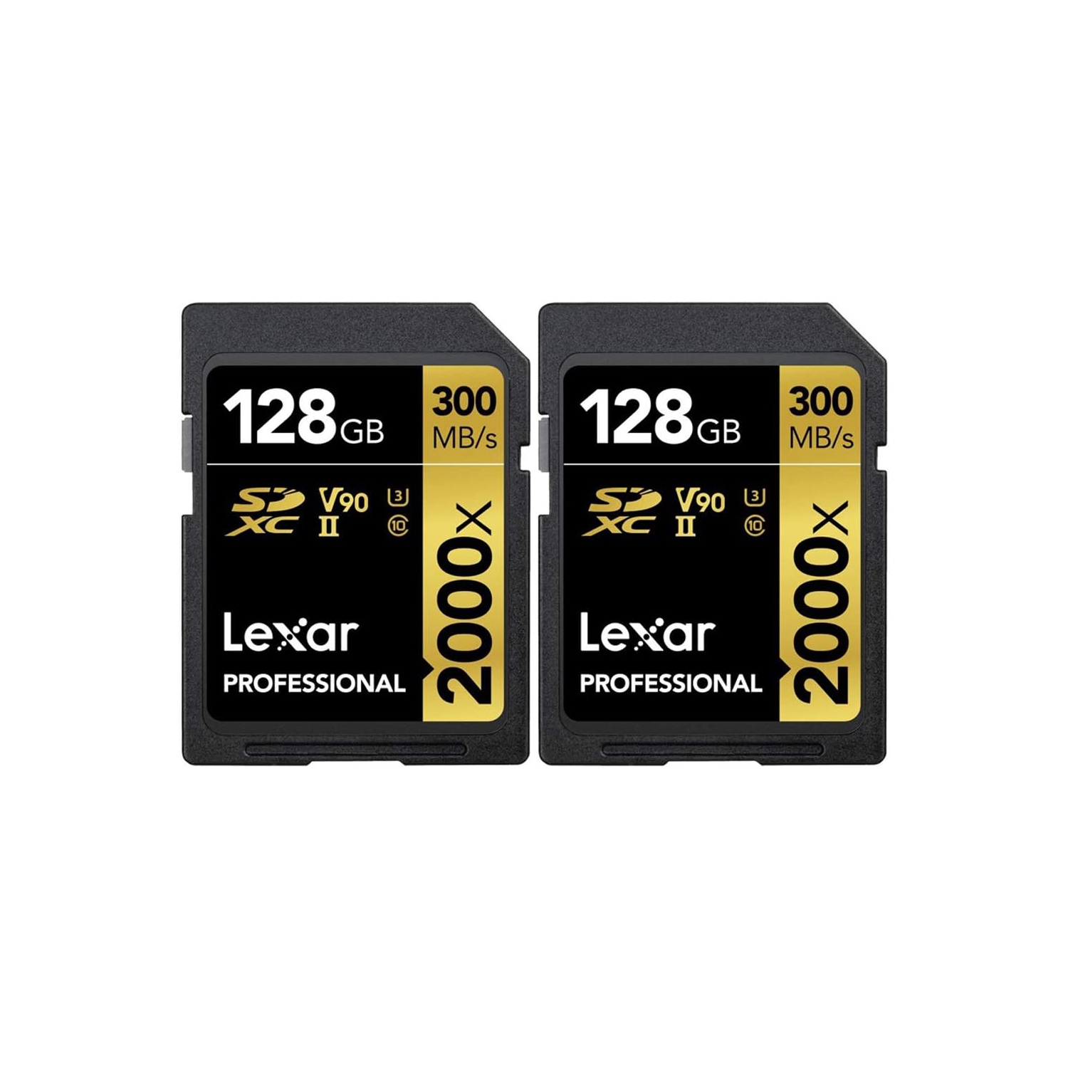 Lexar LSD2000128G-BNNNU Pro 2000x SD UHS-II 128GB Memory Card for Optimal Picture Quality