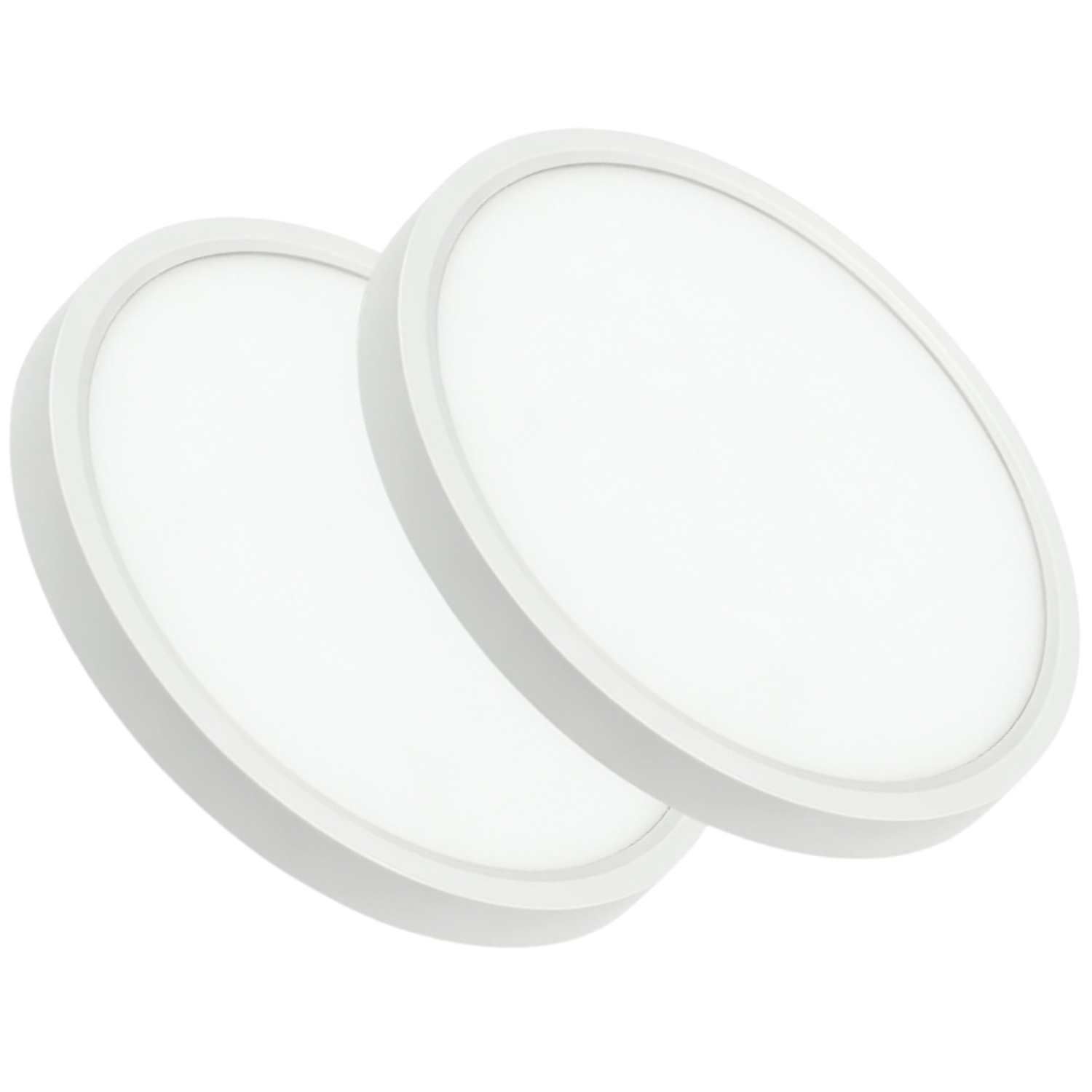 LED 15 Inch Flush Mount Ceiling Light, Dimmable Ceiling Lights Fixture, 28W 3200LM, Low Profile Round Surface Mount Light, 3CCT Selectable, ETL