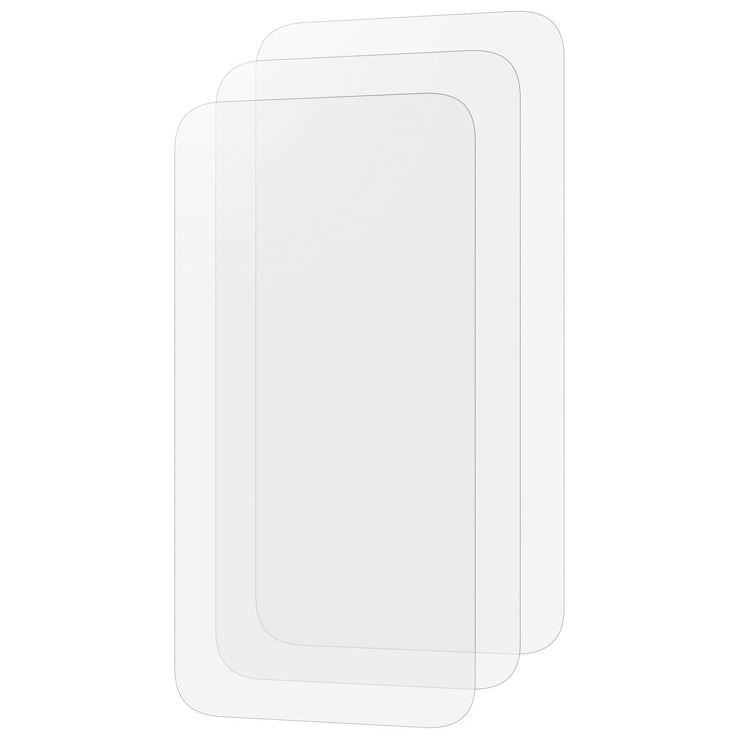 Protecteur d'écran en verre antireflet d'Insignia pour iPhone 16 Plus - Paquet de 3 - Exclusivité de Best Buy