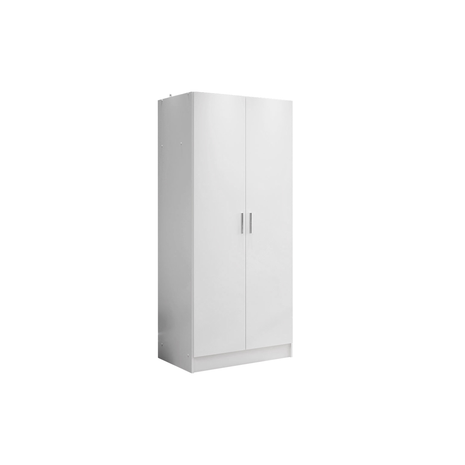 Armoire de rangement à 2 portes Madesa avec armoire tout usage de 31&nbsp;po de long, armoire tout-en-un, armoire moderne, entrée et rangement pour