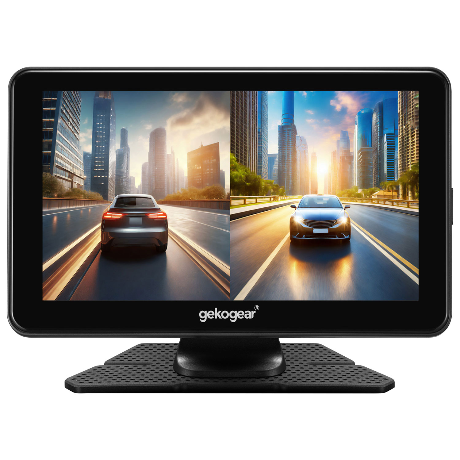 Caméra de tableau de bord avec écran tactile 7 po et carte microSD 32 Go Orbit C110 de GekoGear