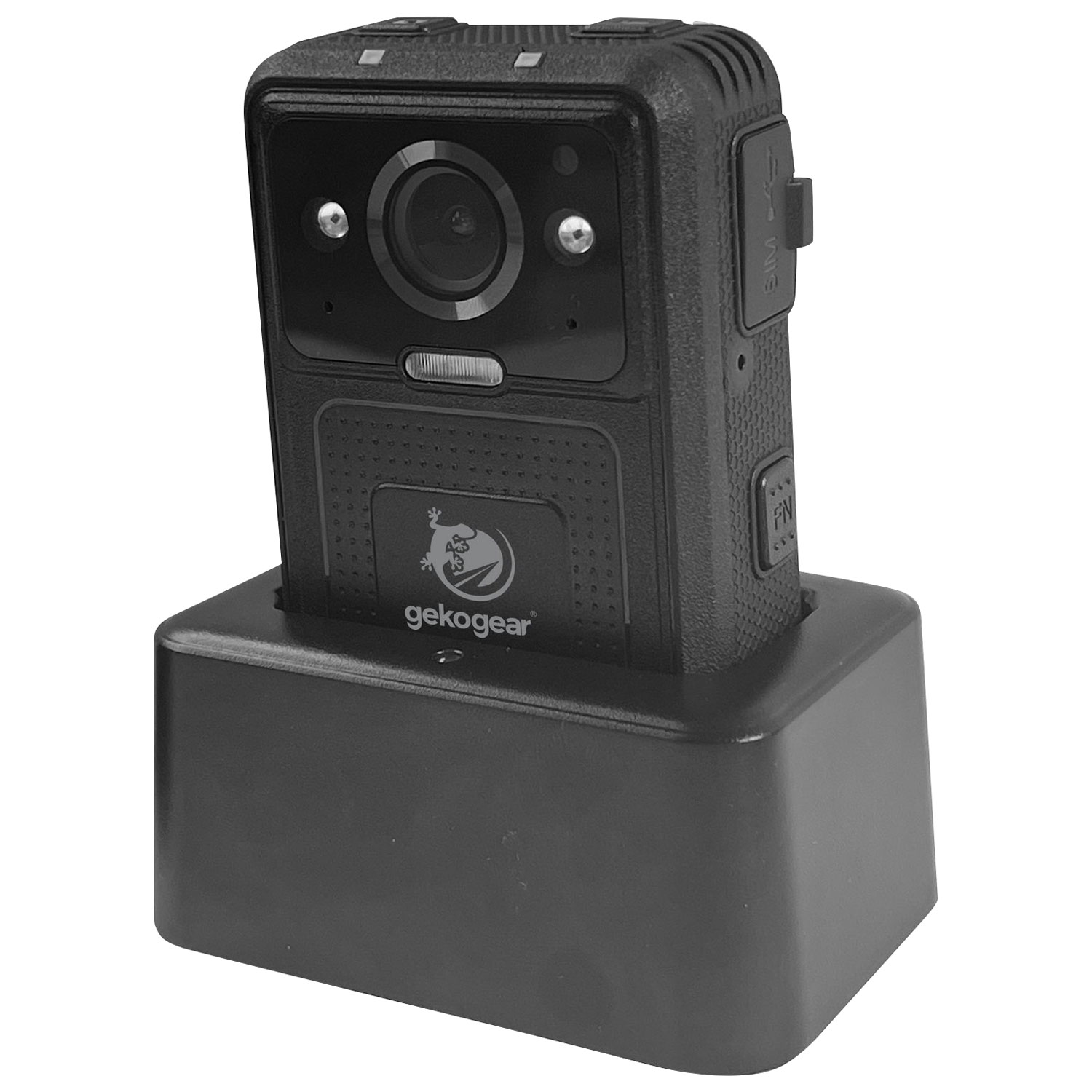 GekoGear Aegis 400 4K Ultra HD Body Camera with 2" LCD Screen & GPS / Wi-Fi