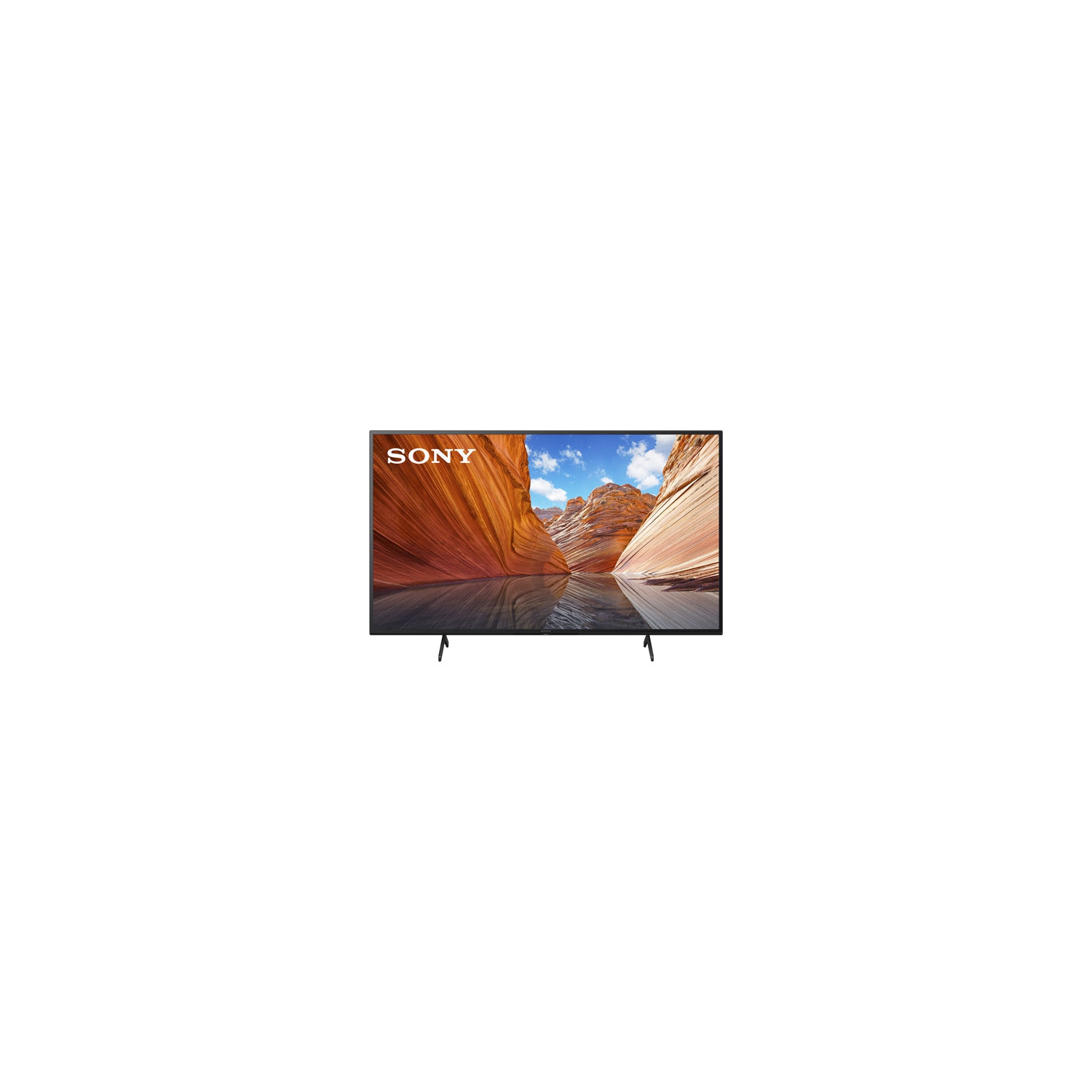 Refurbished (Excellent) - Sony X80J 43" 4K UHD HDR LED Smart Google TV (KD43X80J) - 2021