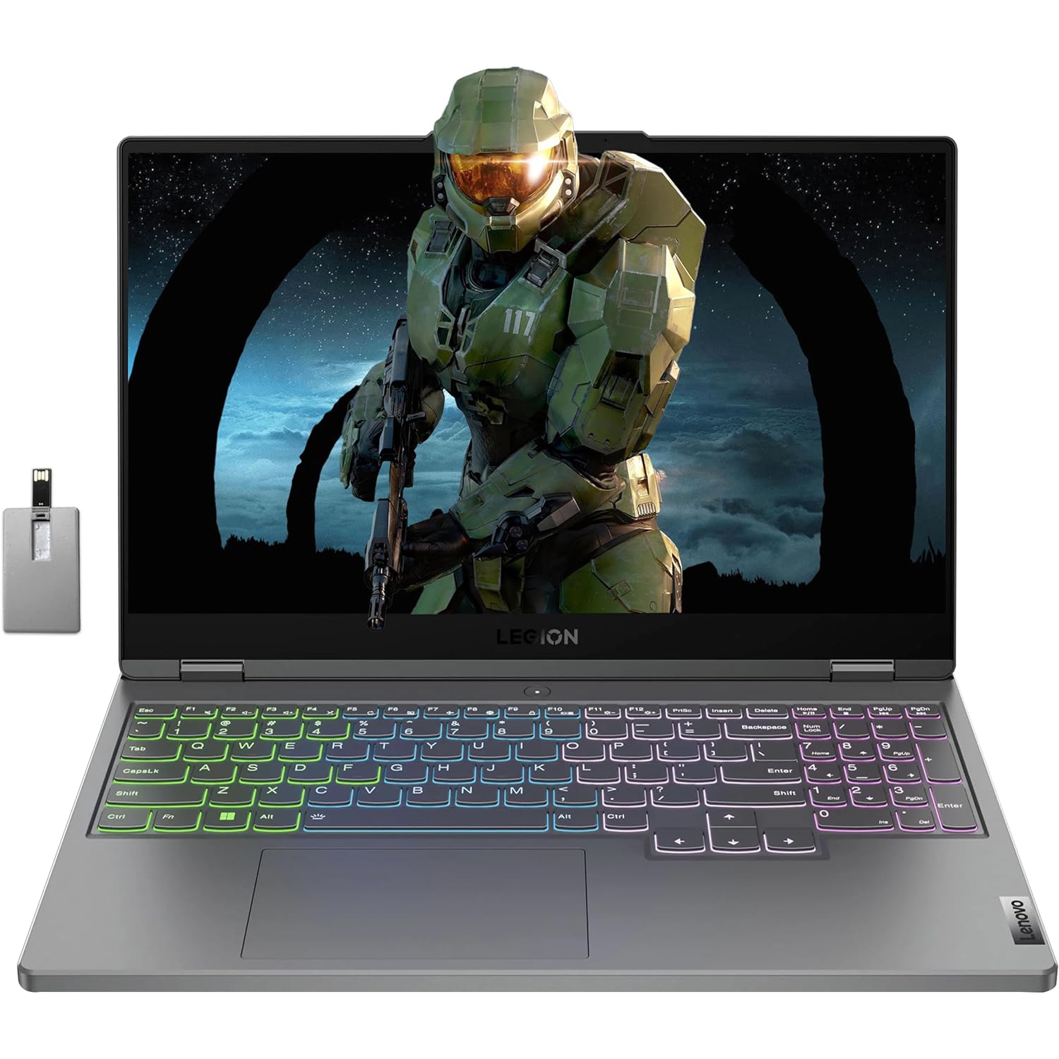 Lenovo Legion 5 Pro 16" QHD 165Hz Gaming Laptop, AMD Ryzen 7 6800H, NVIDIA GeForce RTX 3070Ti 8G, 4TB PCIe SSD, 64GB DDR5 RAM, Grey, Win 11, 32GB Hotface USB Card