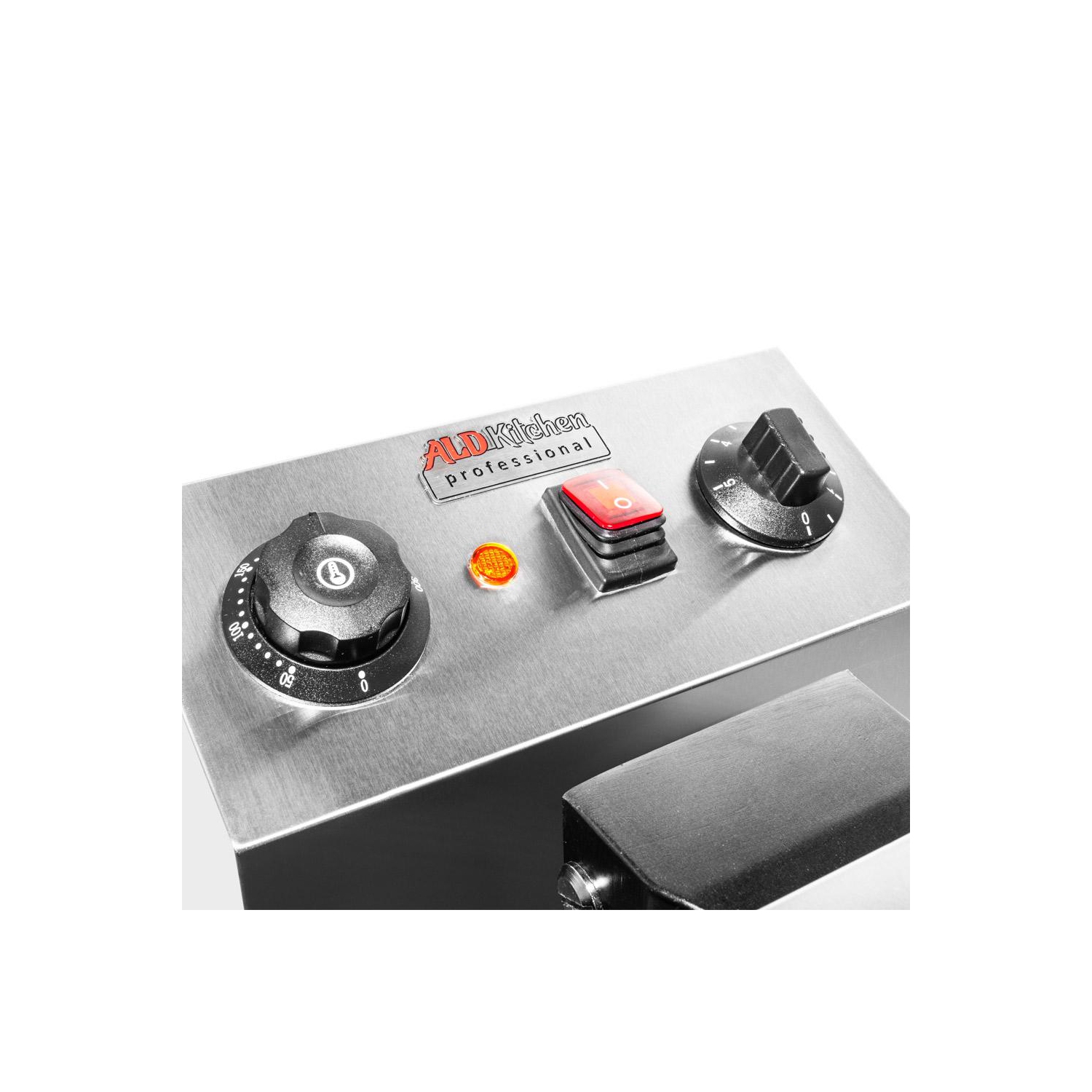 A-bw311 bubble waffle maker machine | square-shaped bubble waffle iron | improved thermostat | manual | nonstick