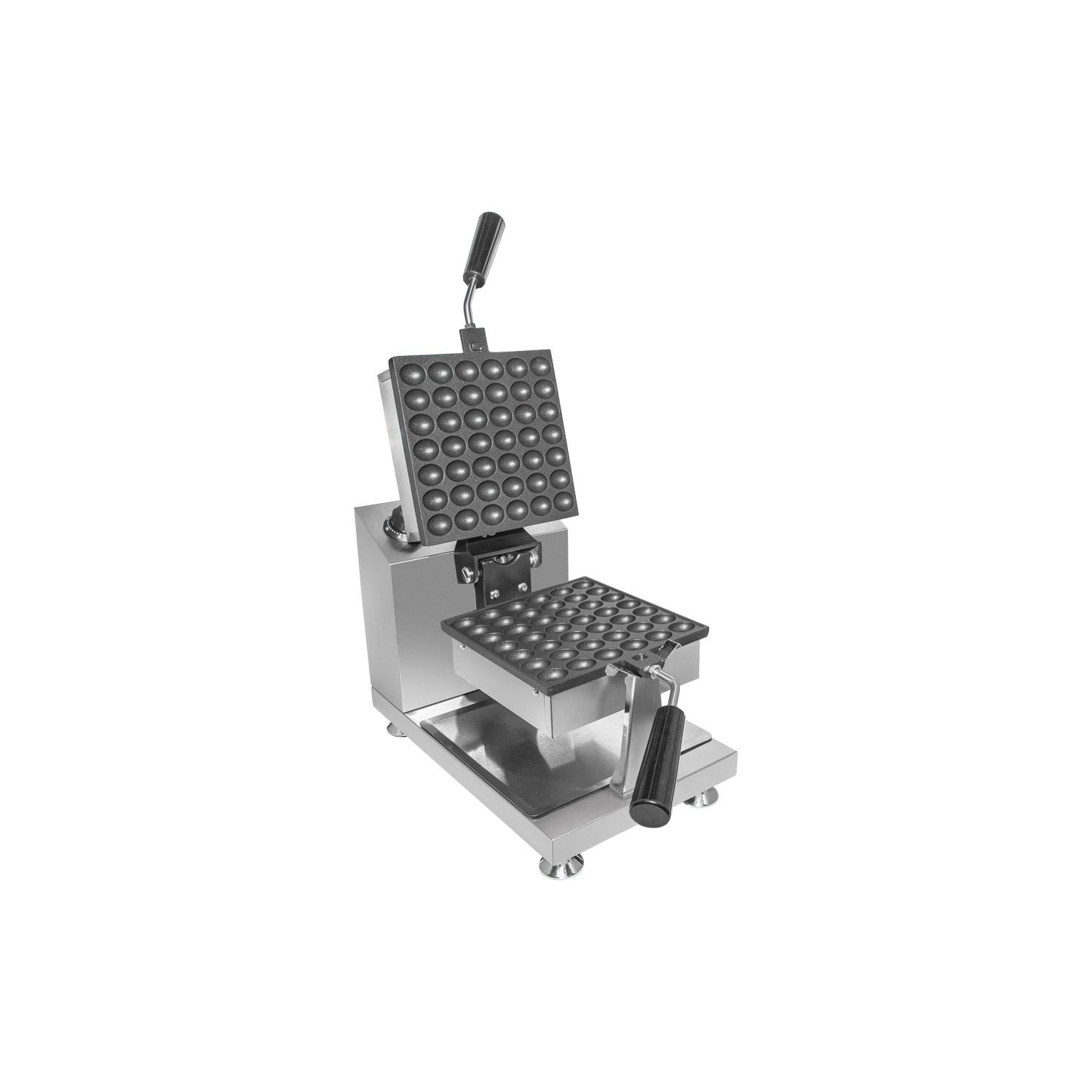 A-bw311 bubble waffle maker machine | square-shaped bubble waffle iron | improved thermostat | manual | nonstick