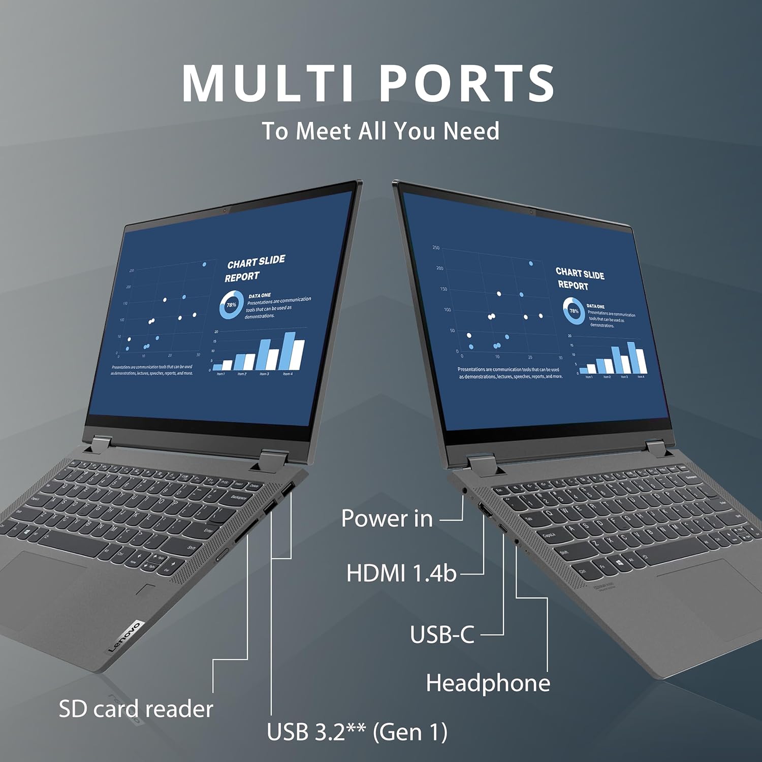 Lenovo IdeaPad Flex 5 15.6" FHD Touchscreen Laptop, Intel Core i5 1135G7,512GB PCle SSD, 8GB RAM, Intel Iris Xe Graphics, Fingerprint Reader, Gray,