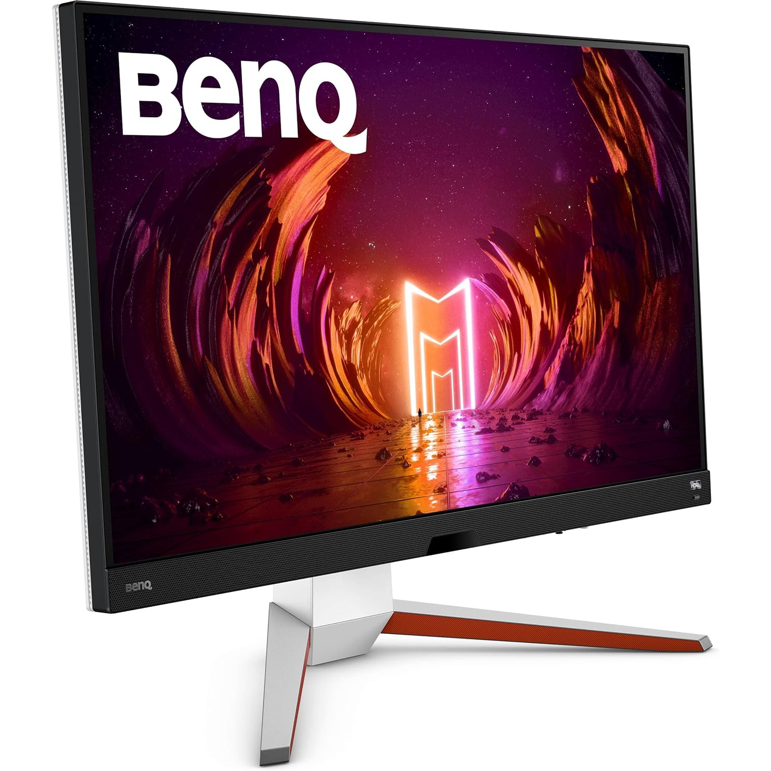 BenQ MOBIUZ EX3210U 32” 4K IPS Gaming Monitor, 144Hz 1ms, HDR600, True 10-bit, HDMI 2.1 (48Gbps), 98% P3, 99% Adobe RGB, FreeSync Premium Pro, Eye-Care, Microphone, Built-in Speake